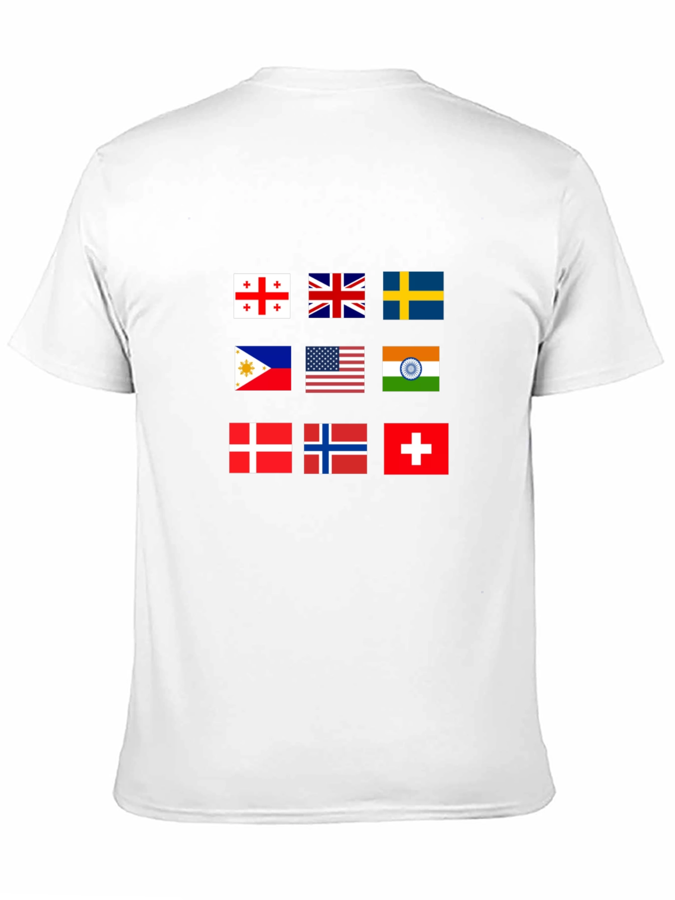 Black Flags of the World Graphic T-Shirt view 11