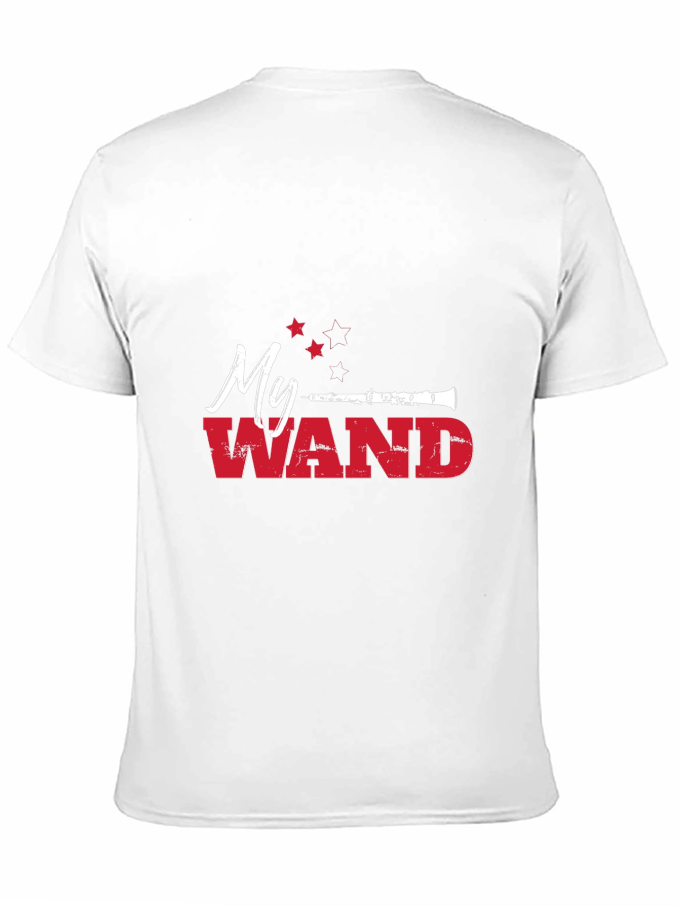 Black My Clarinet Wand T-Shirt - Musician Tee view 11