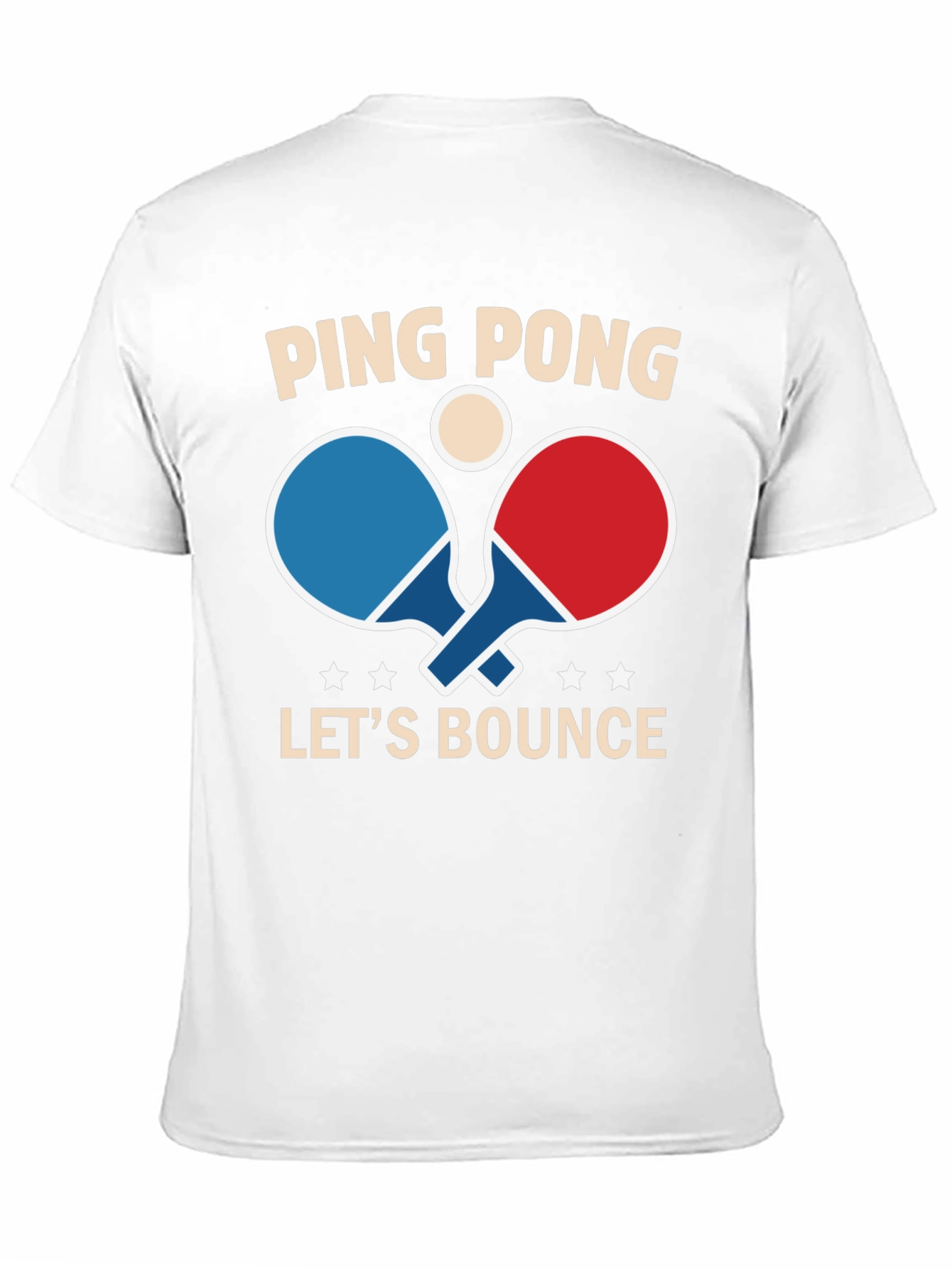 Black Ping Pong Let's Bounce Graphic Tee - Black view 11