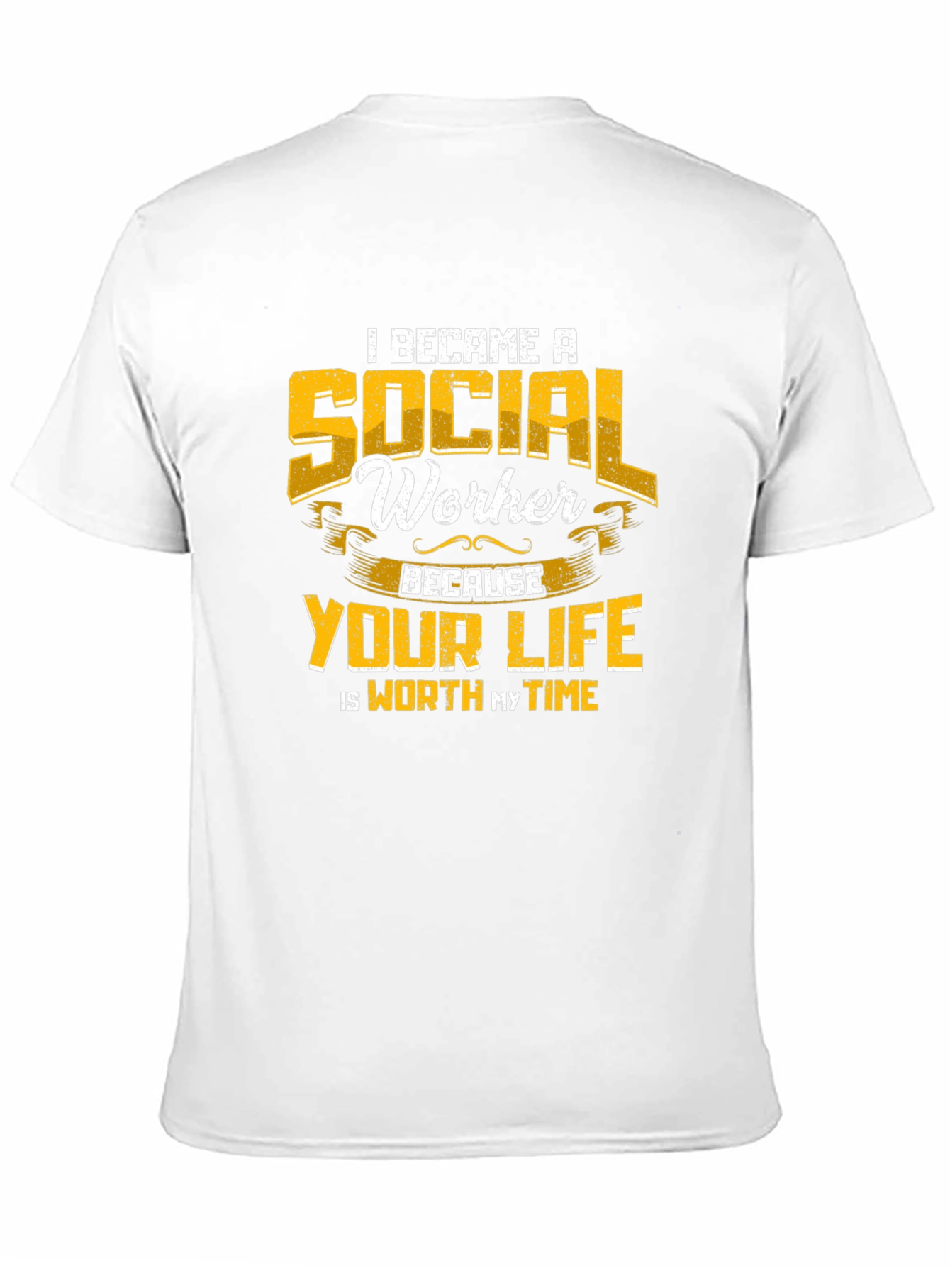 Black Social Worker T-Shirt: Worth My Time view 11