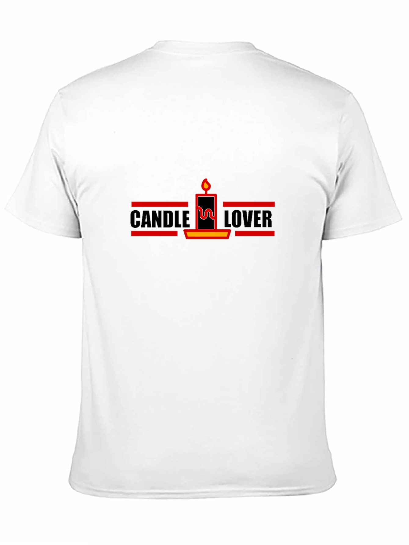 Black Candle Lover Graphic T-Shirt - Black view 11