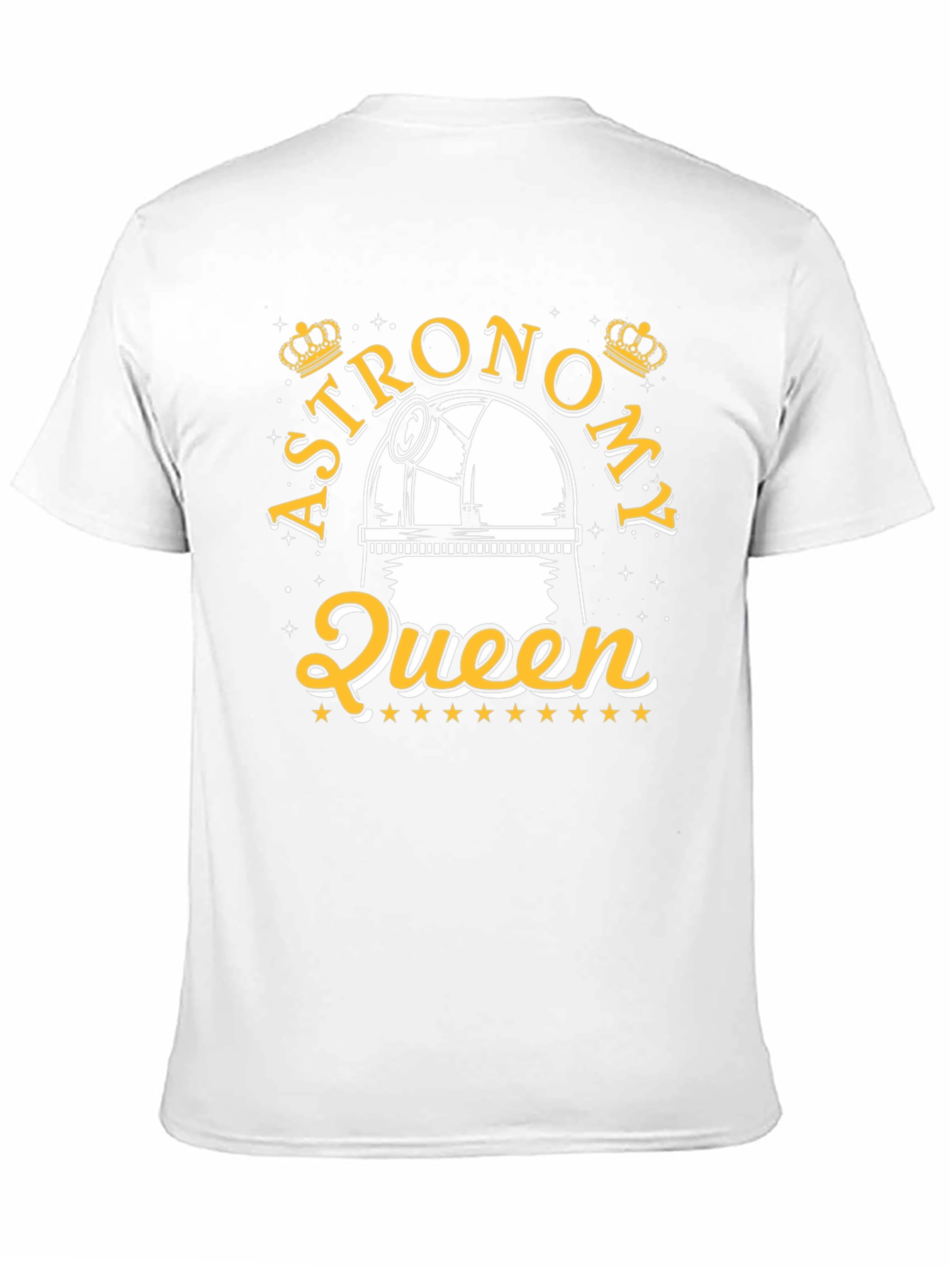 Black Astronomy Queen Graphic Tee - Black Crewneck Shirt view 11