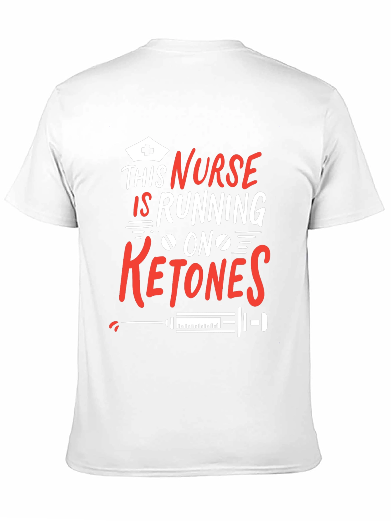 Black Nurse Ketones T-Shirt - Funny Medical Tee view 11