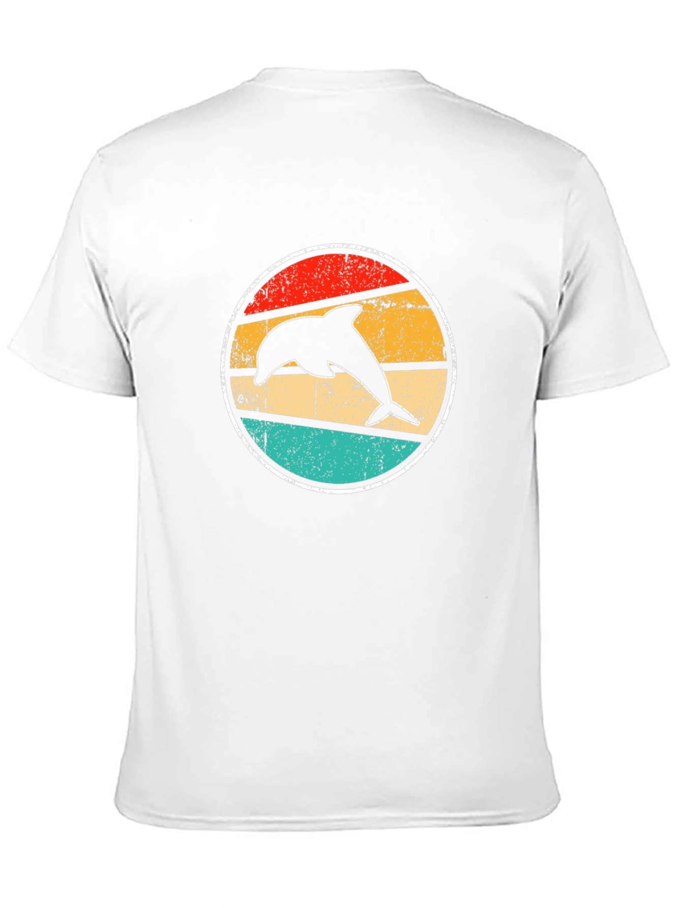 Black Retro Dolphin T-Shirt - Black view 11