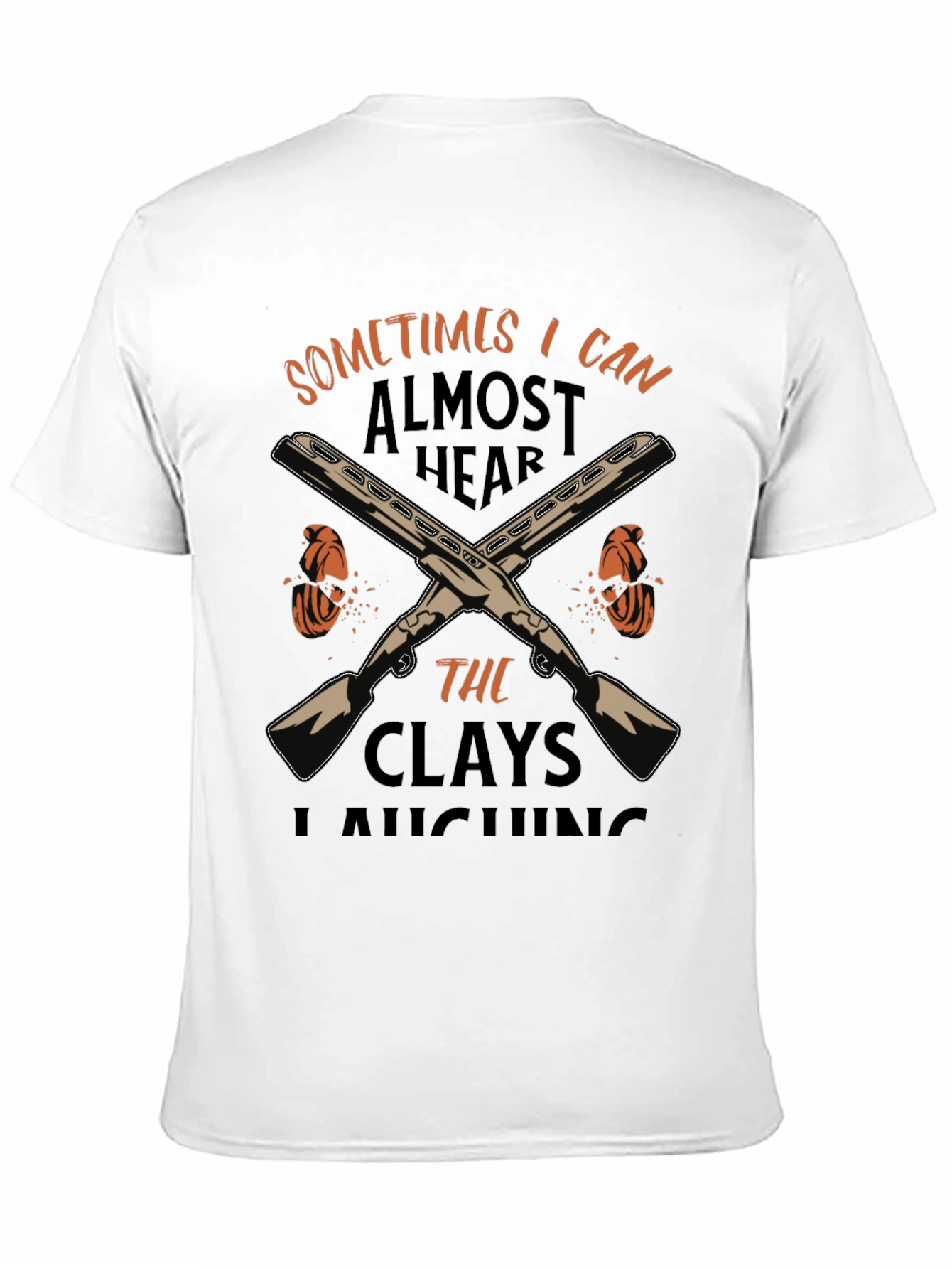 Black Clays Laughing T-Shirt view 11