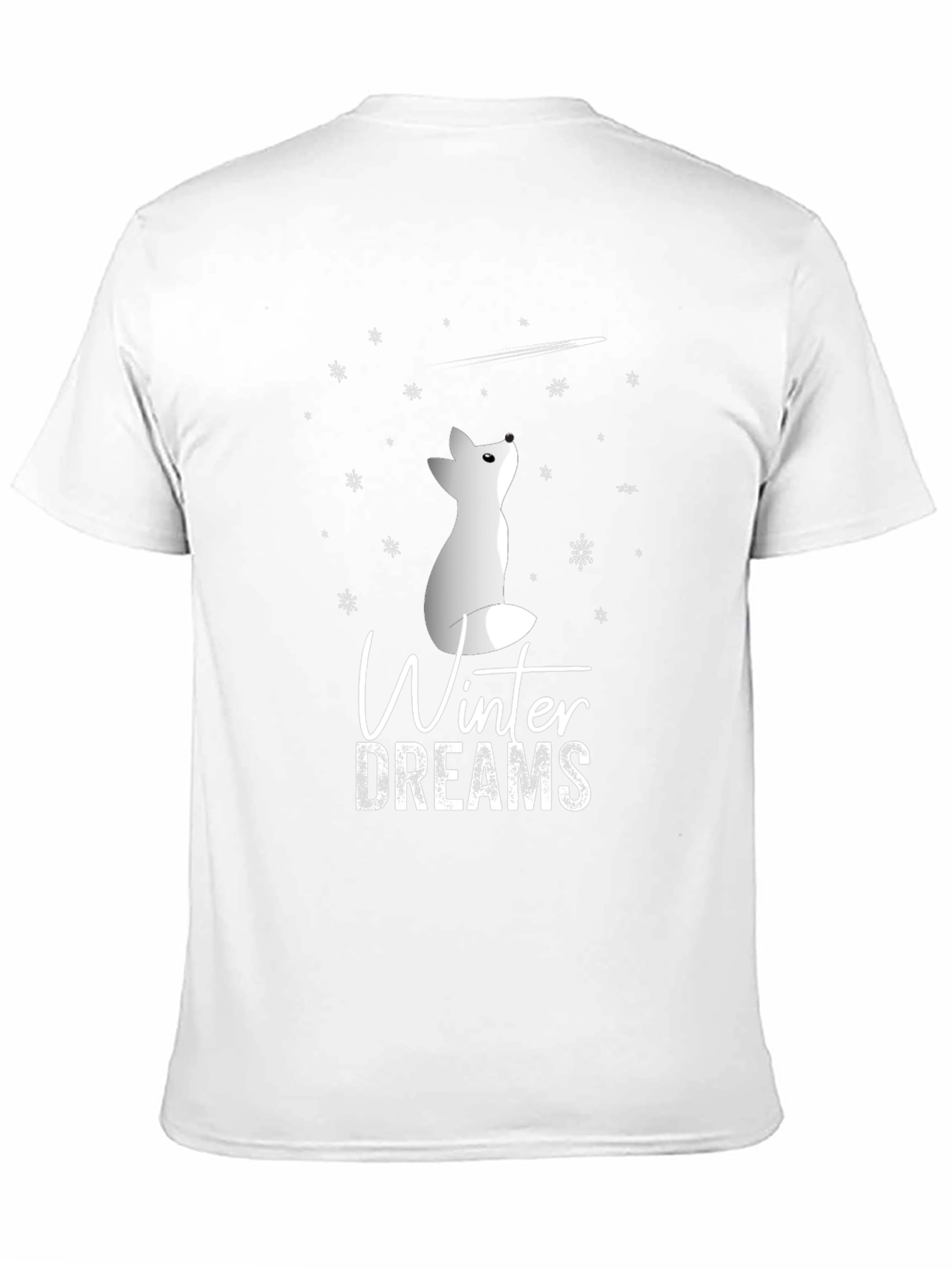 Winter Dreams Fox Graphic Tee - Stylish Comfort - 11