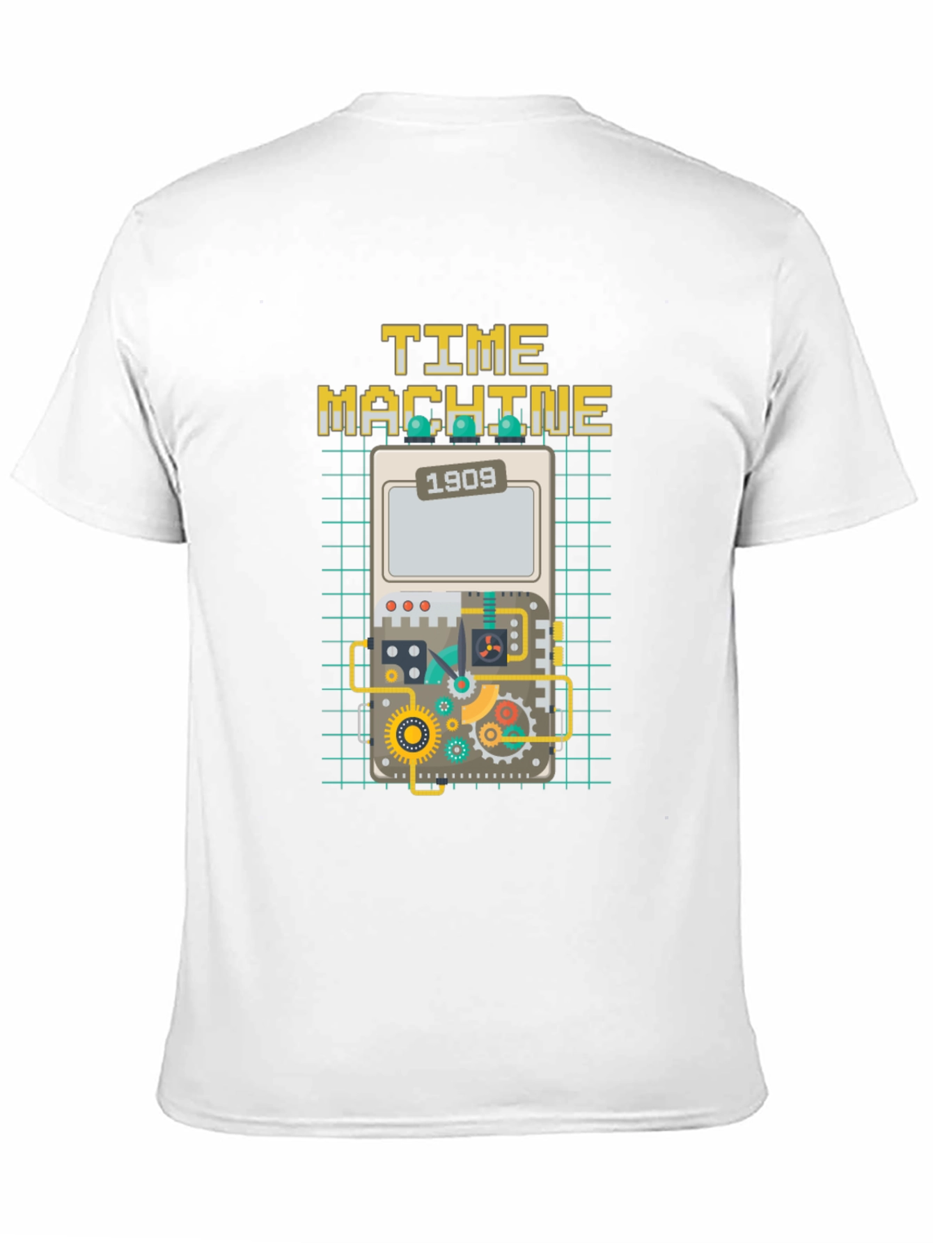 Time Machine Graphic Tee - Retro Style - 11
