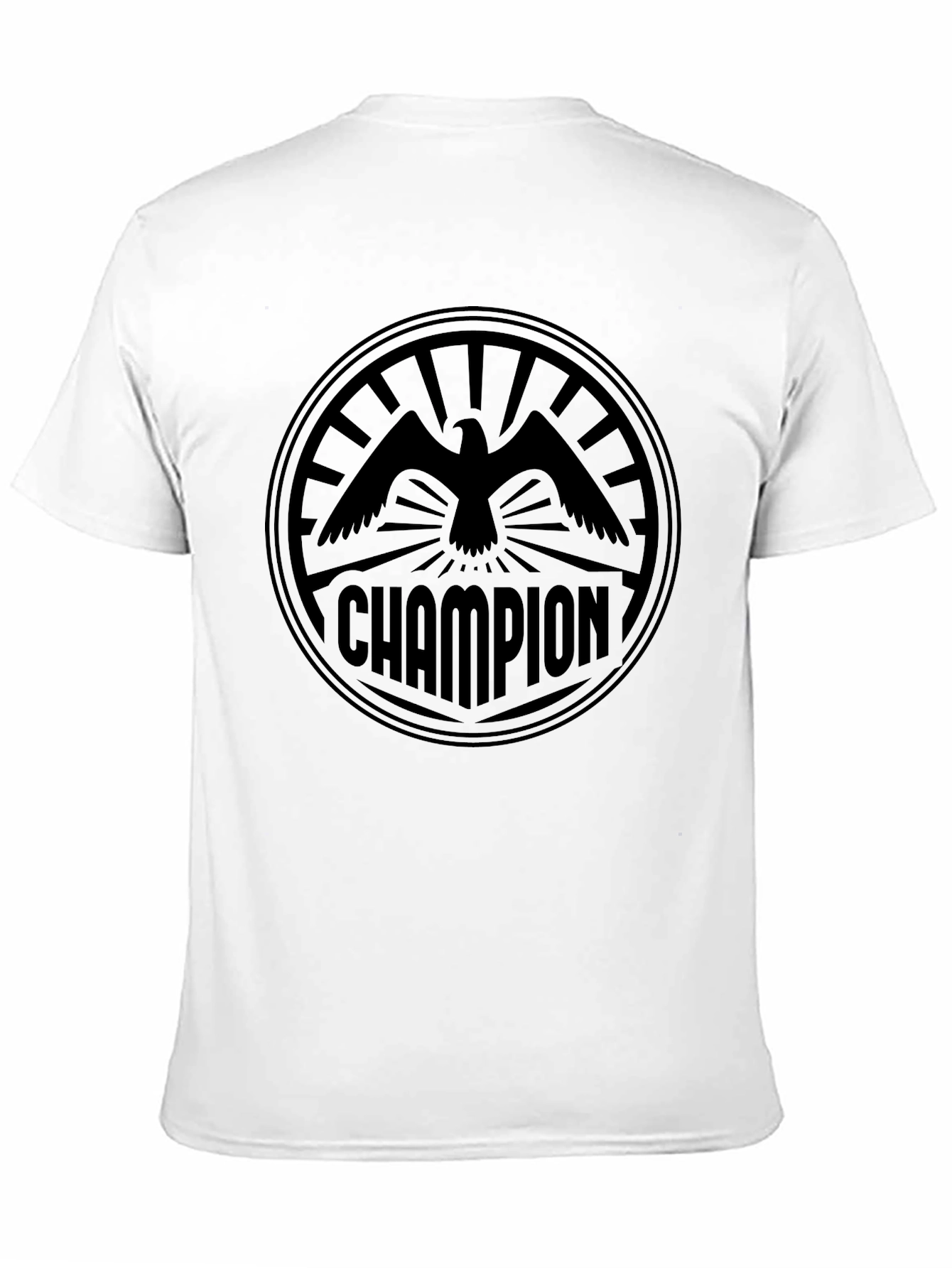 Black Champion Eagle Graphic Black T-Shirt view 11