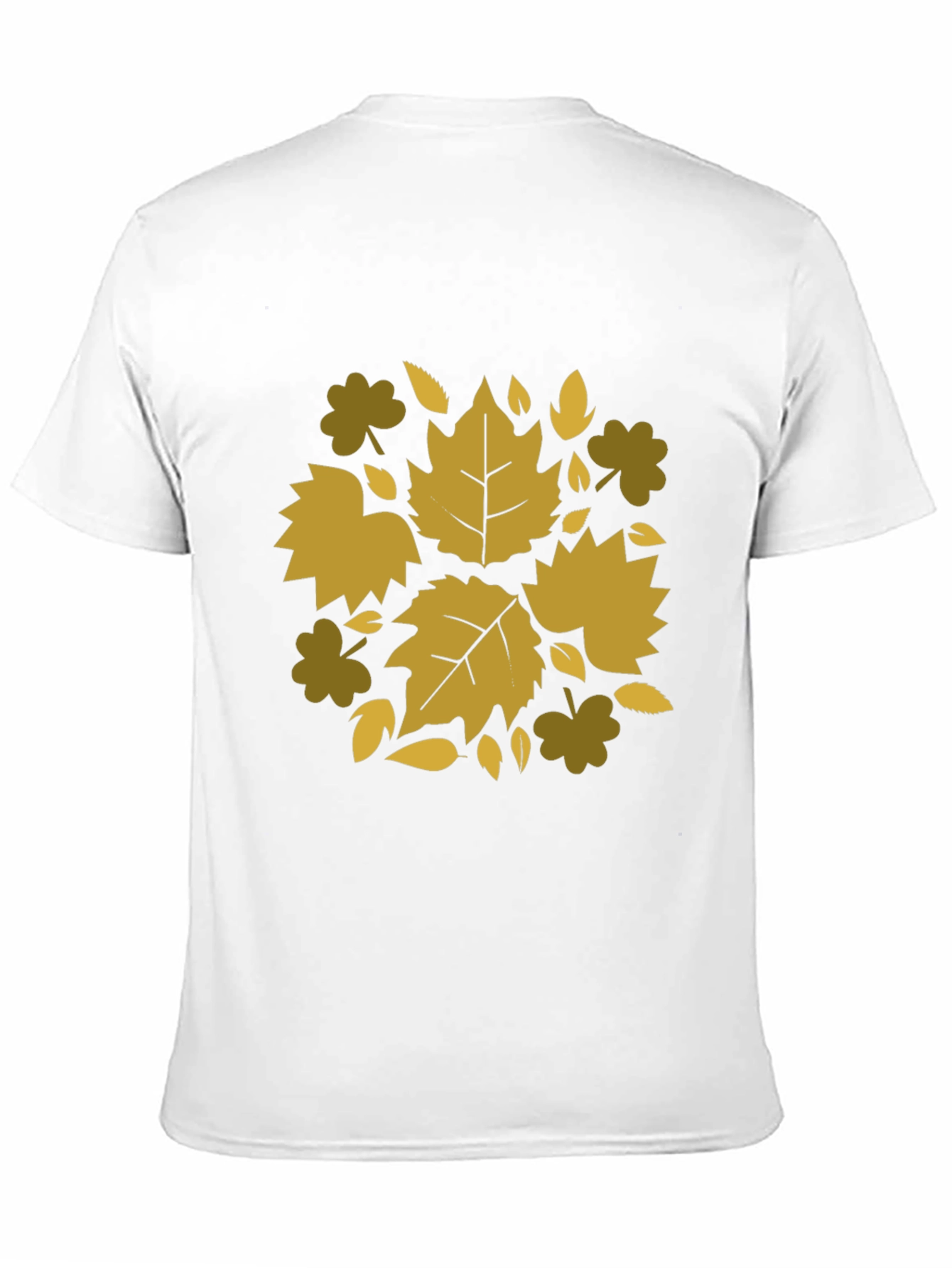 Black Autumn Leaf Graphic Tee - Stylish Comfort view 11