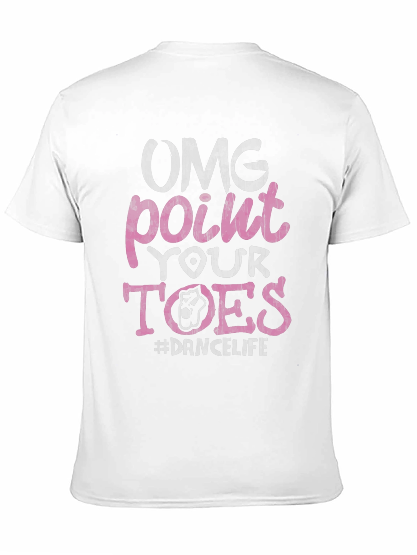 Black OMG Point Your Toes Dance T-Shirt view 11