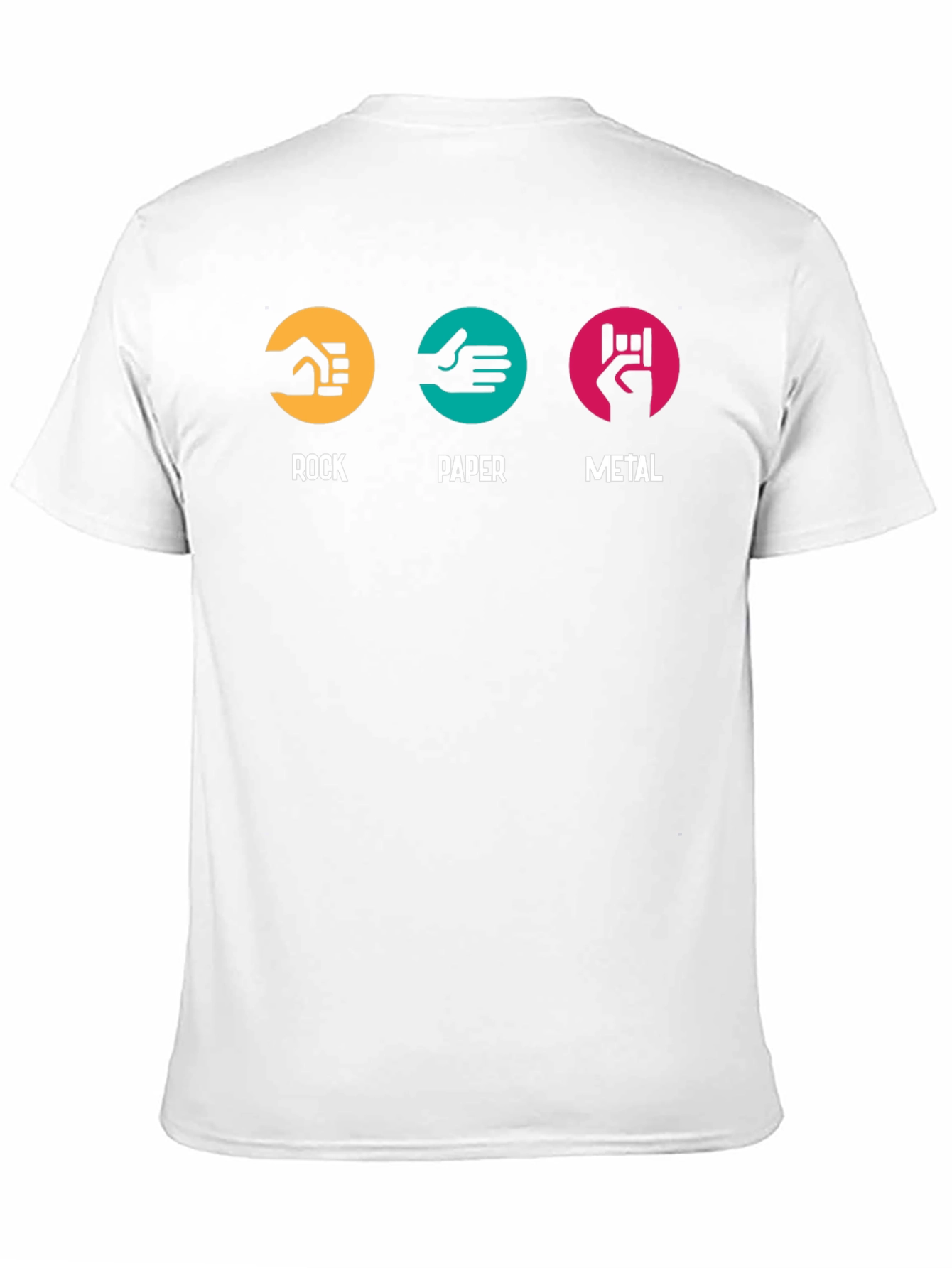 Black Rock Paper Metal Graphic T-Shirt - Black view 11