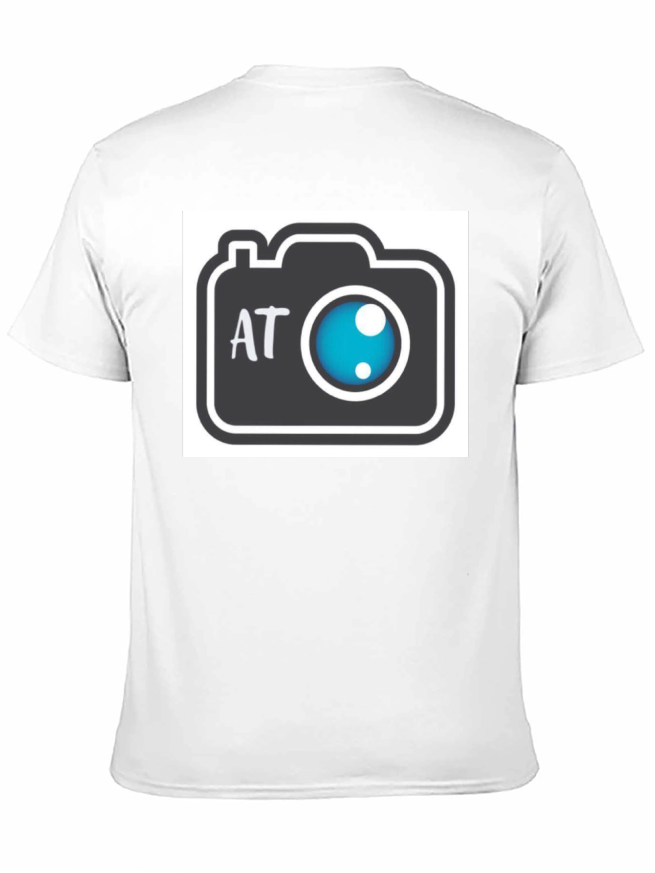 Black Camera Graphic Black T-Shirt view 11