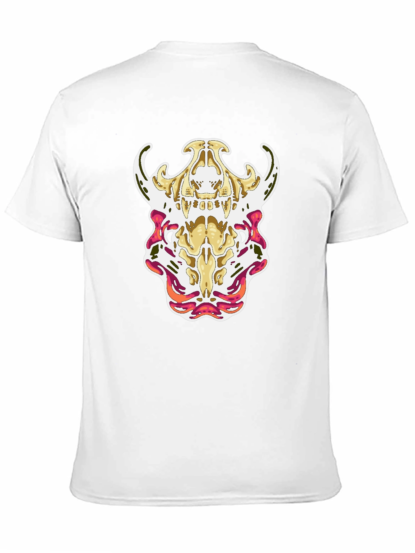 Black Skull Graphic Tee - Black view 11