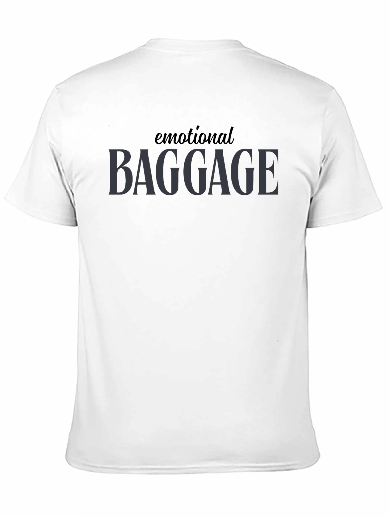 Emotional Baggage Graphic Tee - Unisex Soft Cotton T-Shirt - 11