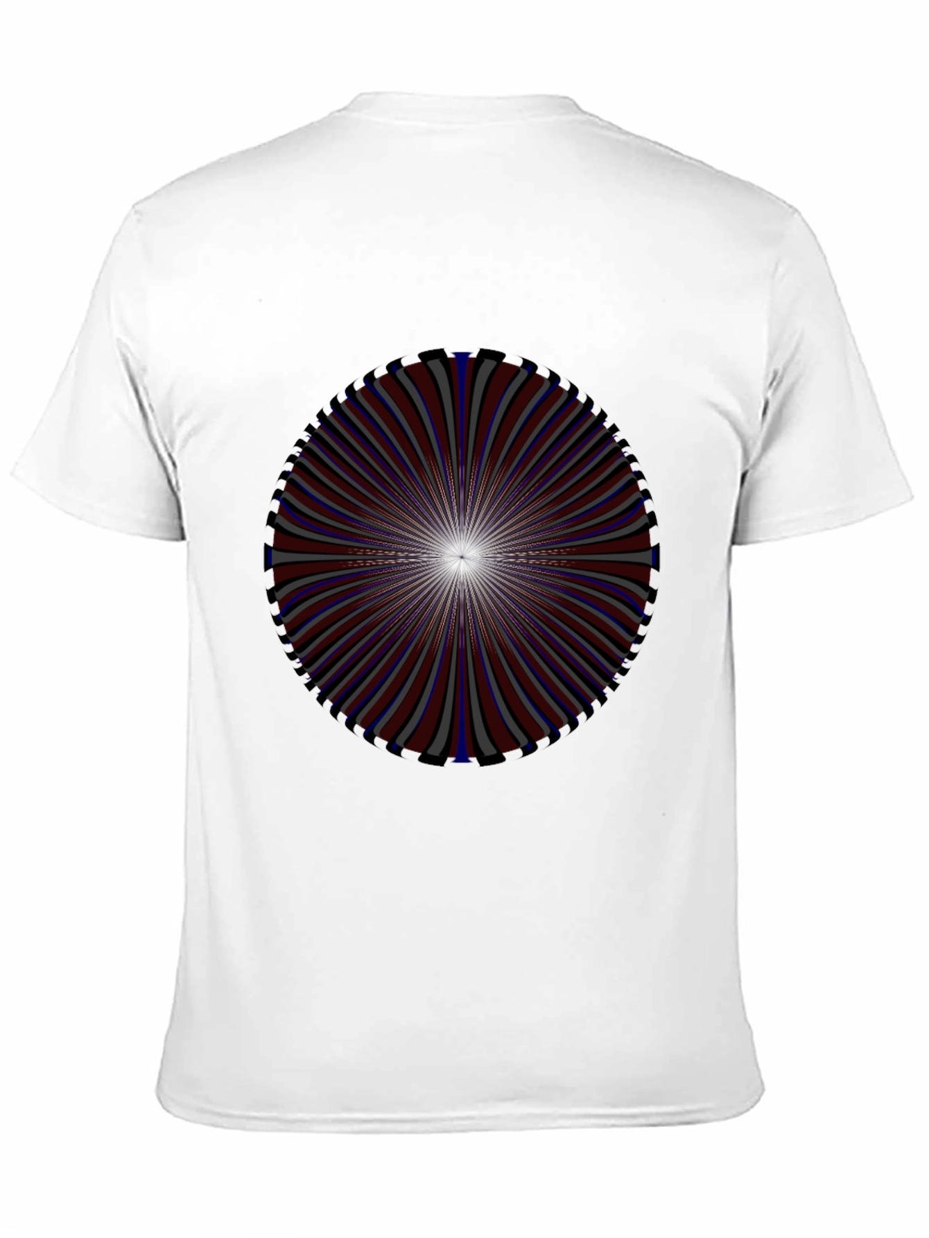 Black Optical Illusion Graphic Tee - Unique Design view 11