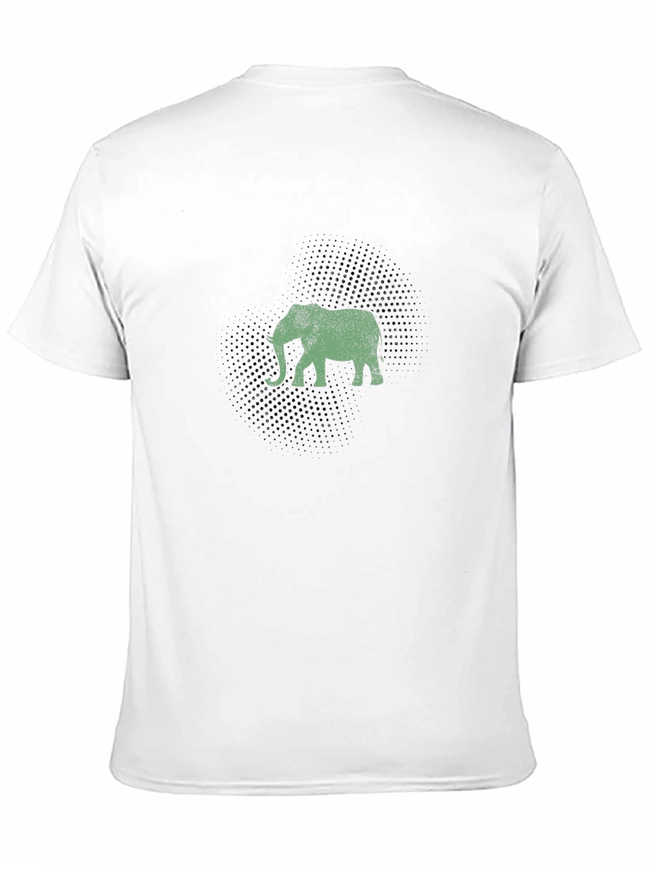 Black Elephant Graphic Black T-Shirt view 11