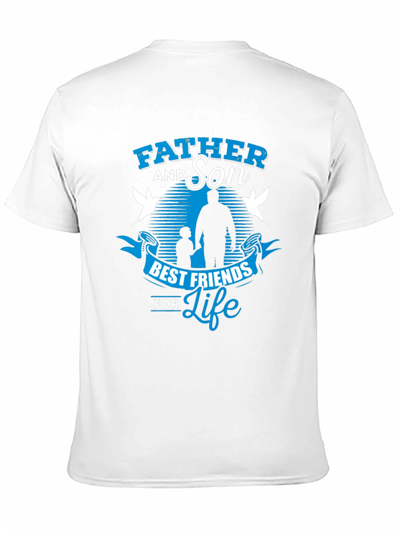 Black Father and Son Best Friends T-Shirt view 11