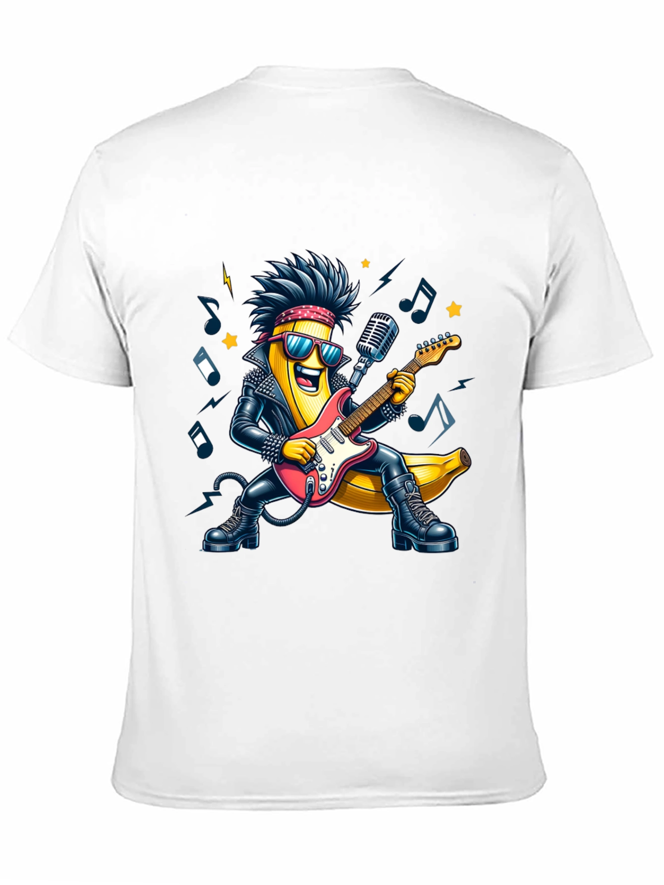 Black Rockstar Banana T-Shirt view 11