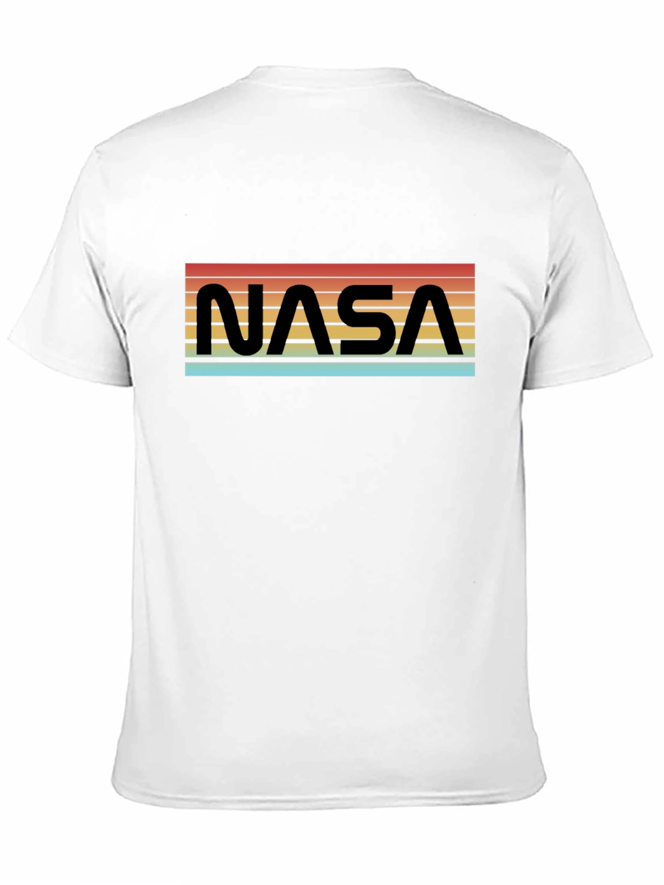 Black Retro NASA T-Shirt - Space Exploration Tee view 11