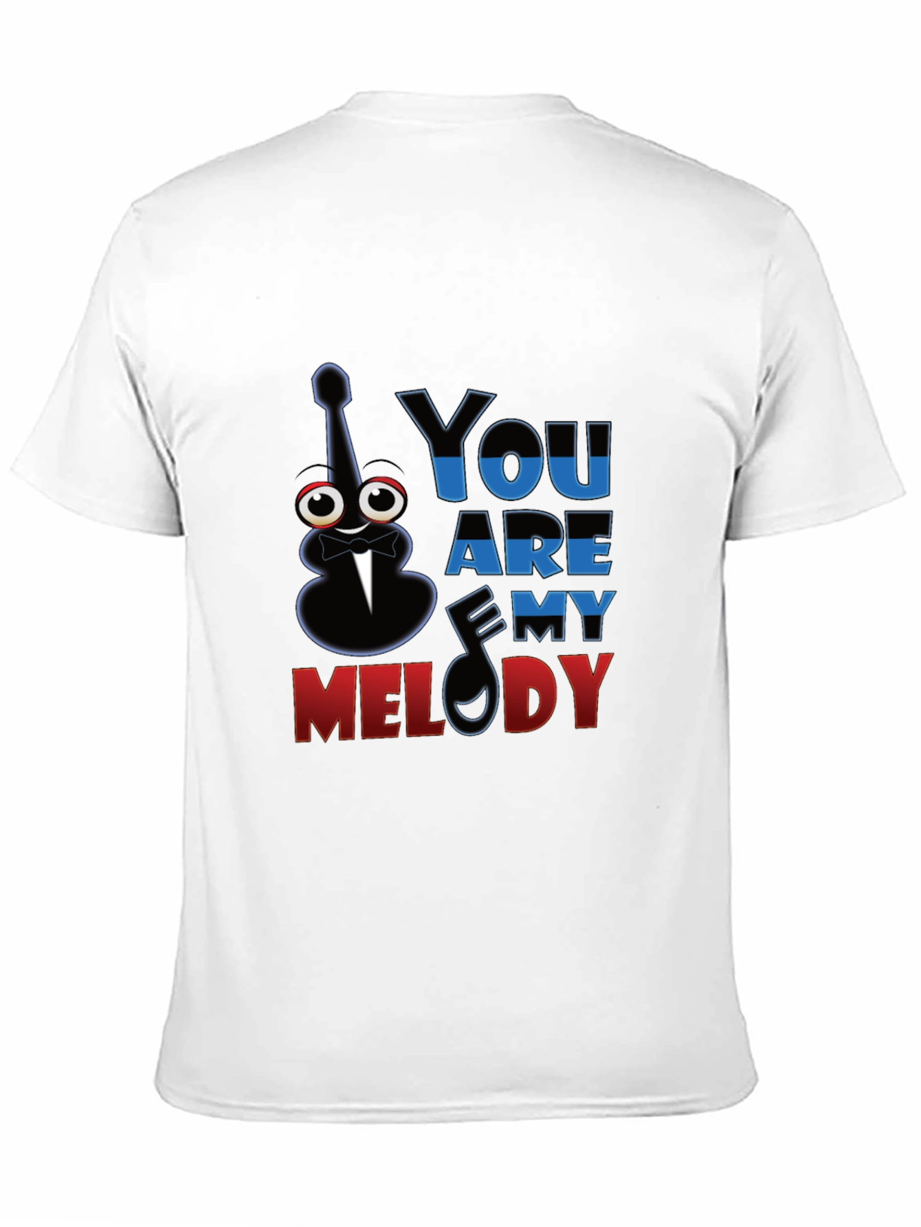 Black You Are My Melody Graphic T-Shirt view 11