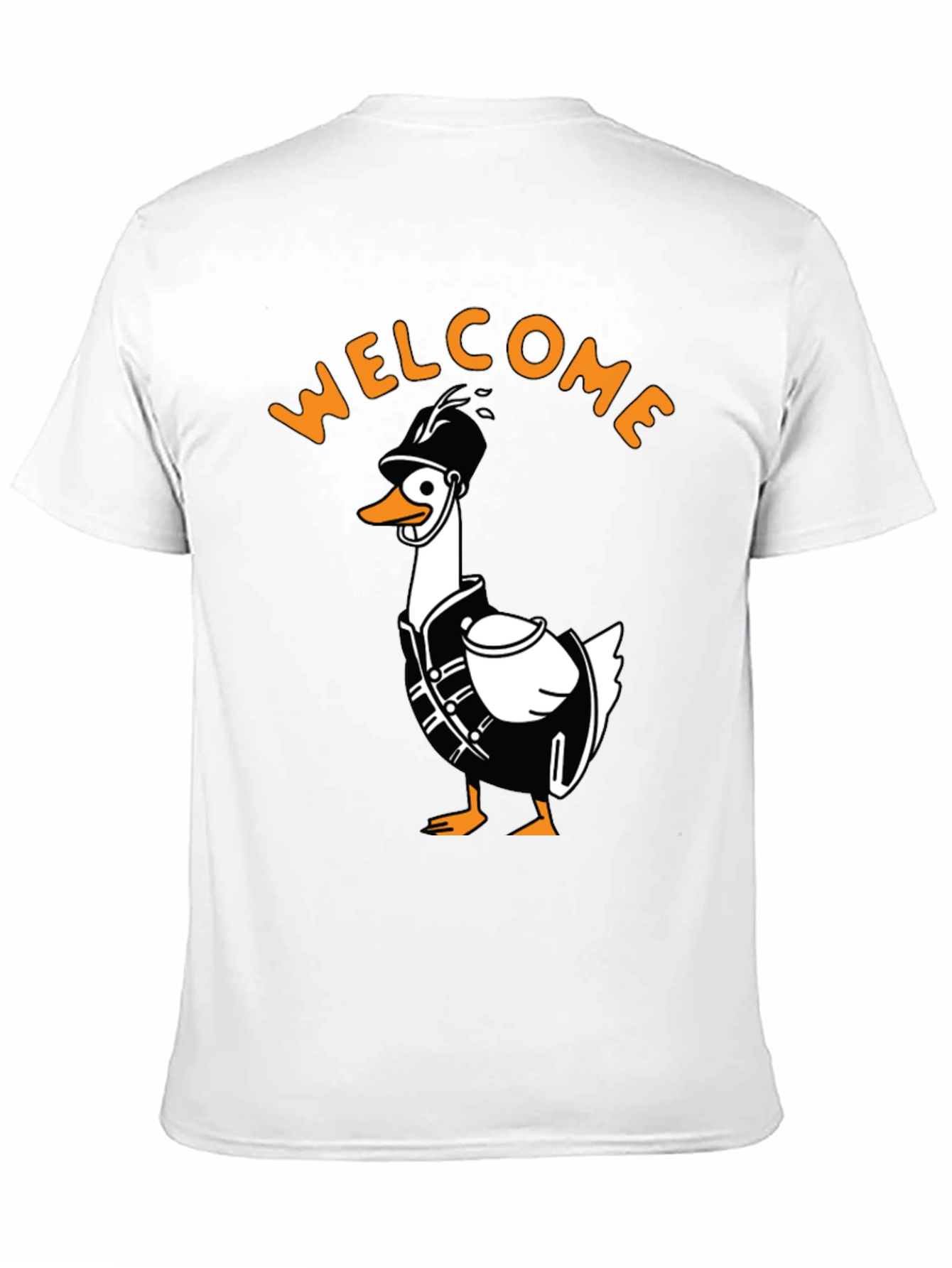 Black Welcome Duck Band T-Shirt view 11