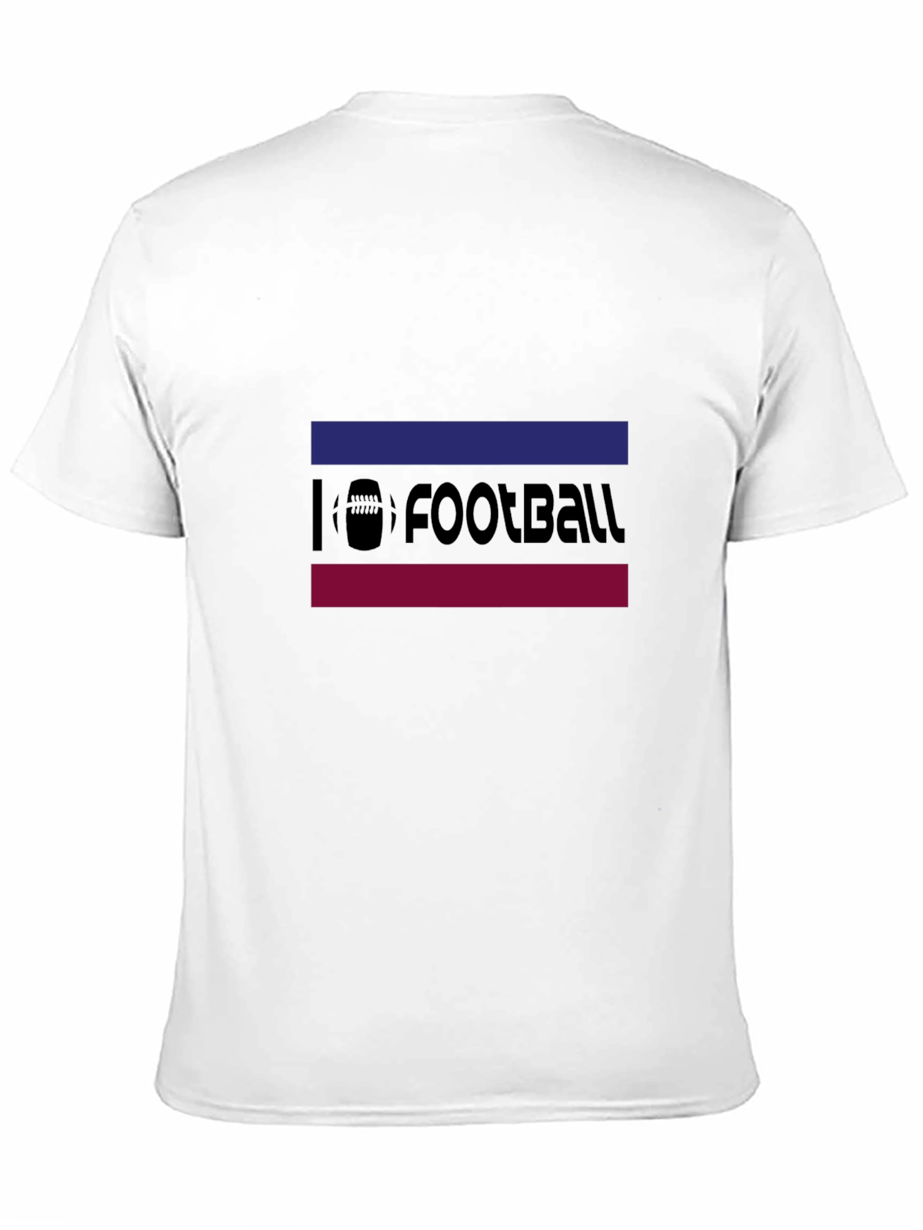 Black Football Graphic Tee - Black view 11