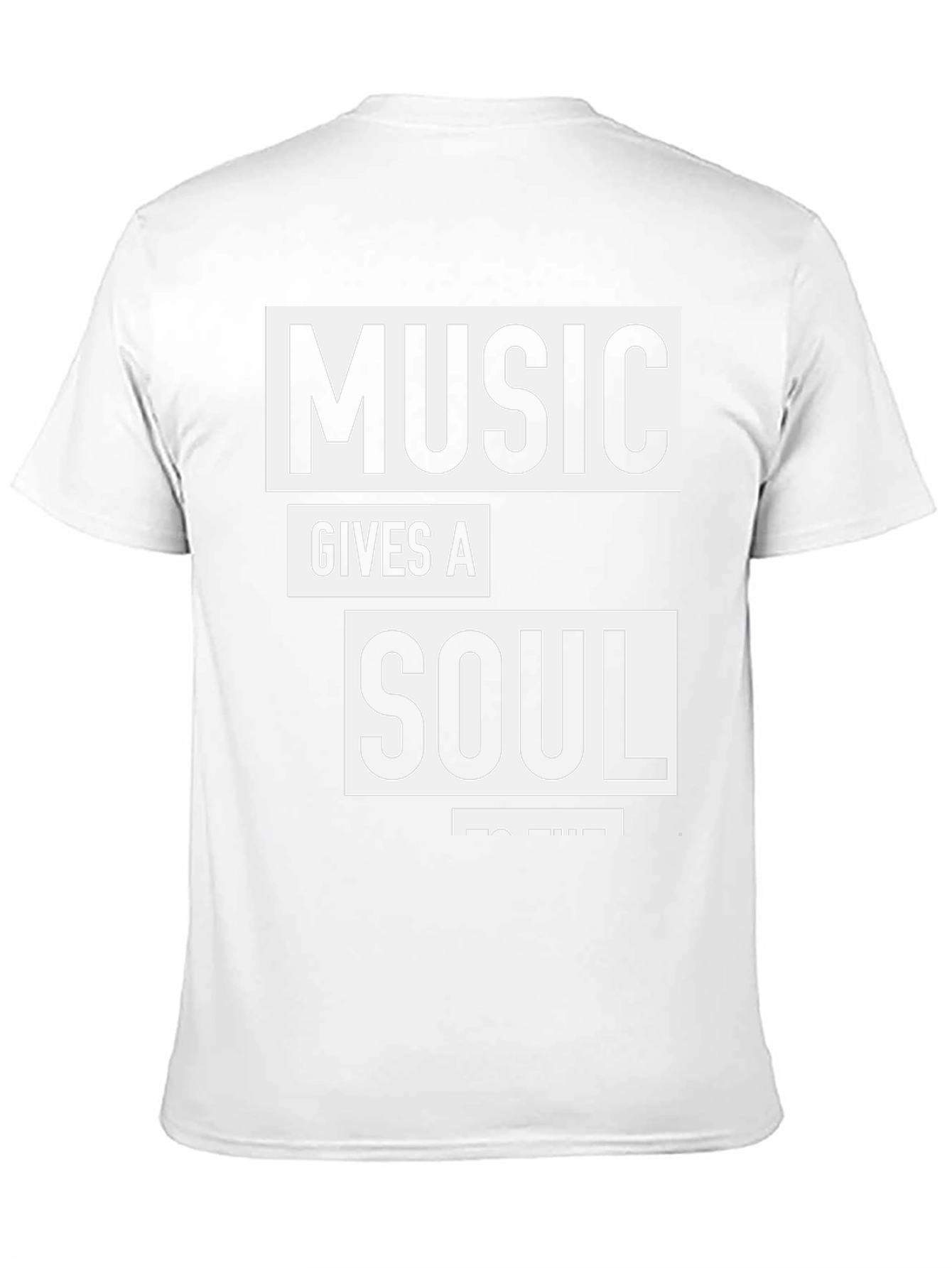 Black Music Gives A Soul Black Graphic Tee view 11