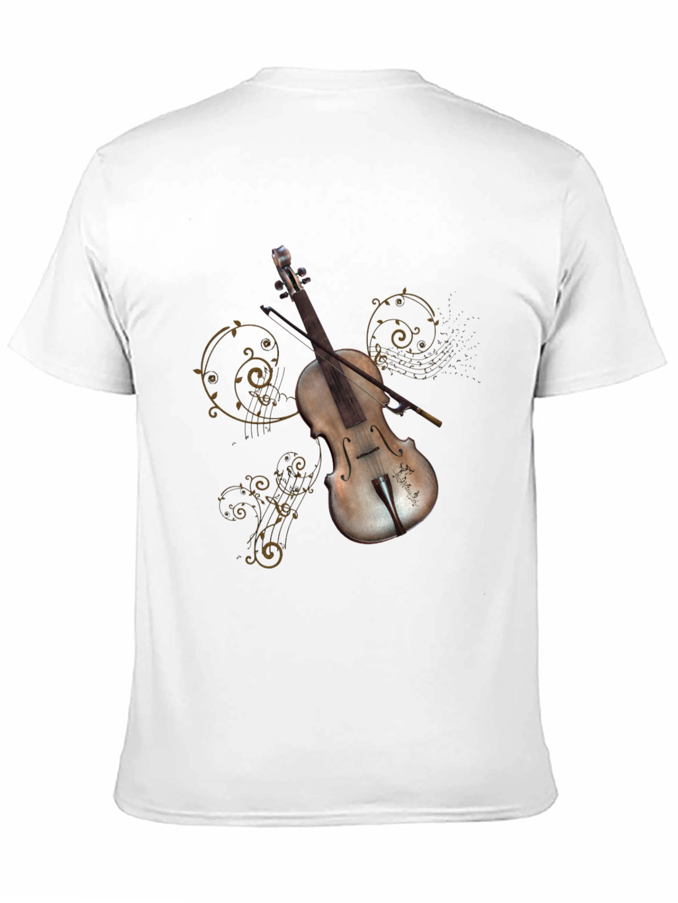 Black Violin Graphic Tee - Music Lover's T-Shirt view 11