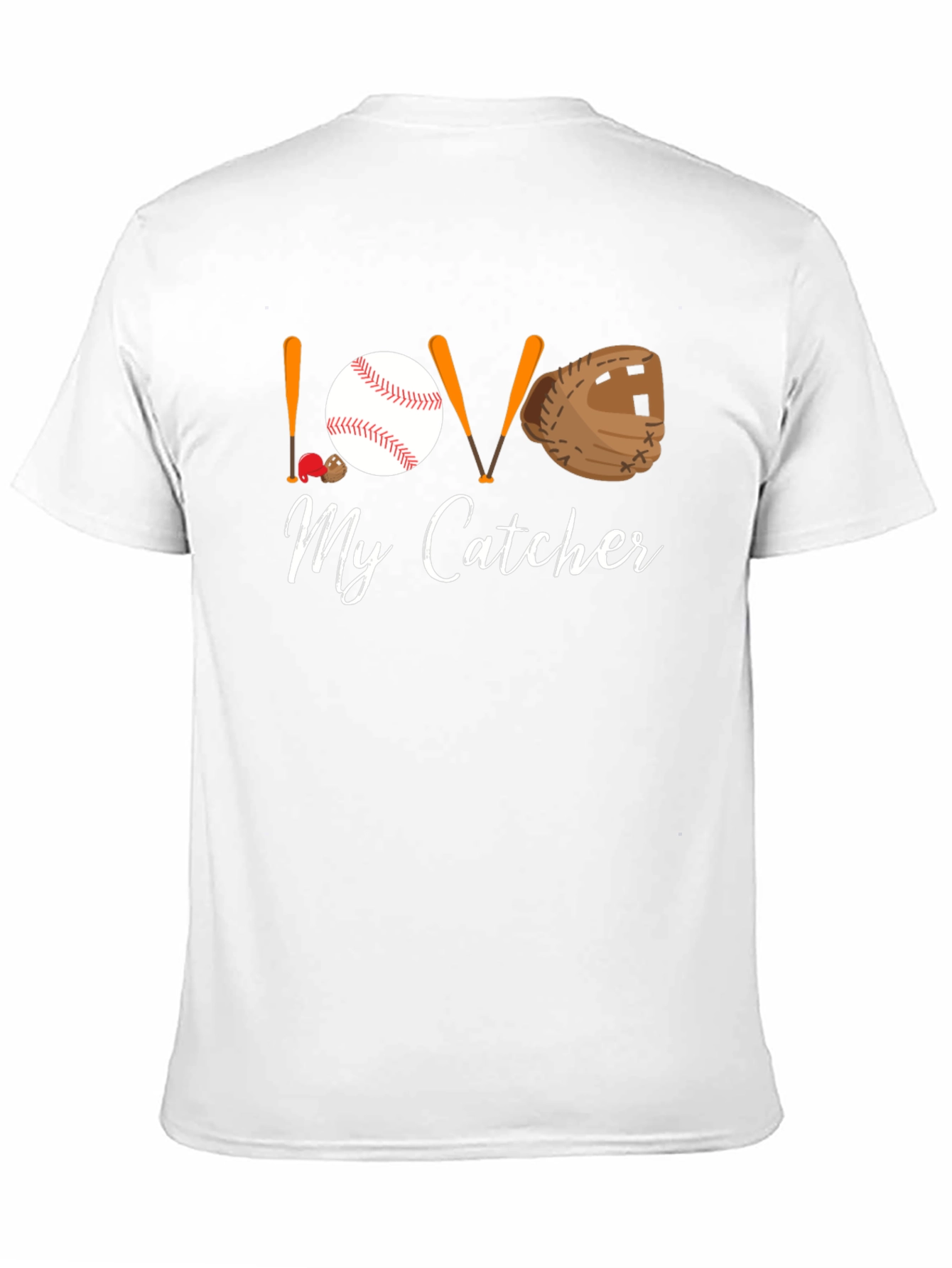 Love My Catcher Baseball Graphic Tee - 11