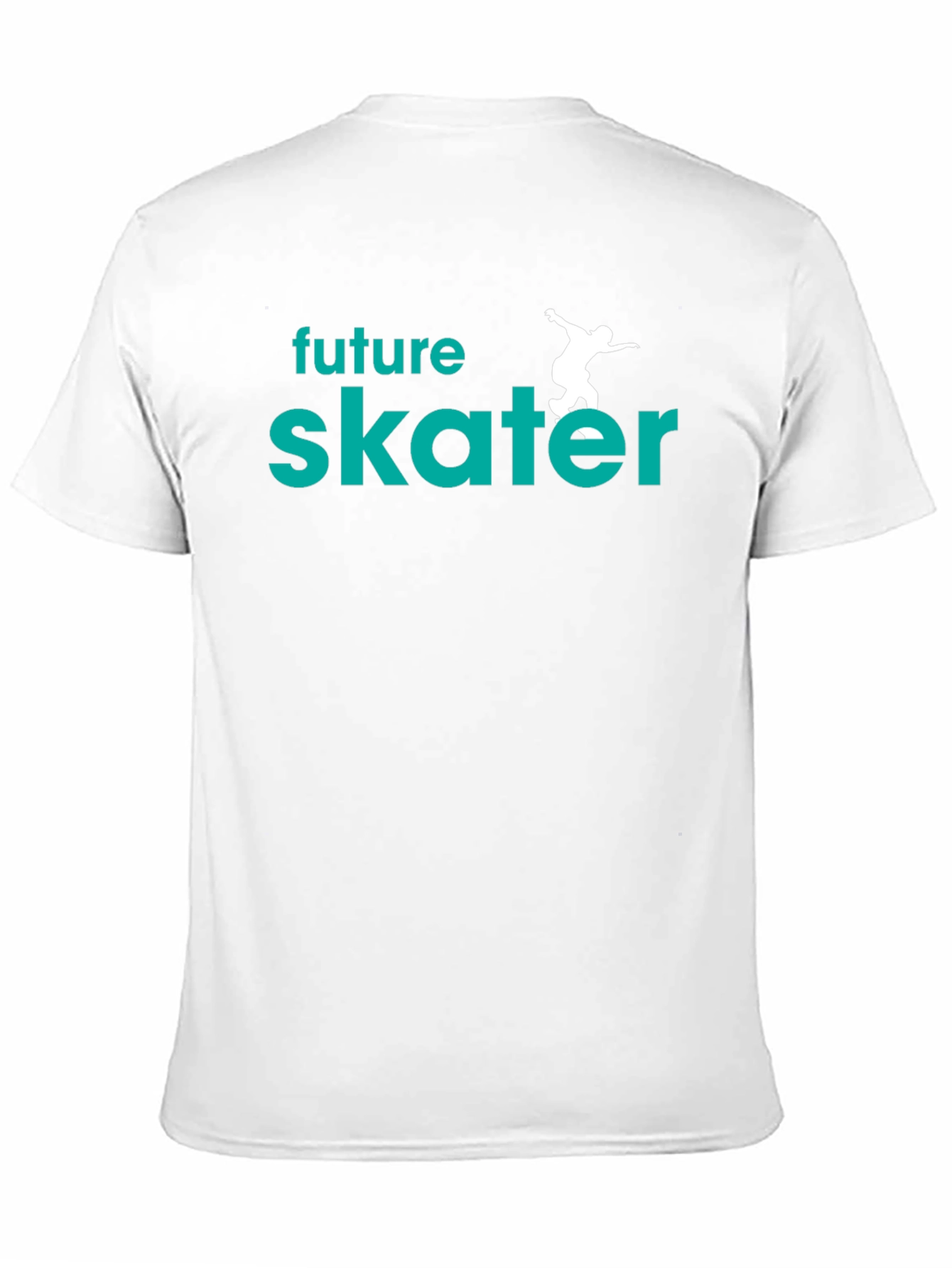 Black Future Skater Graphic Tee - Stylish Skateboarder T-Shirt view 11
