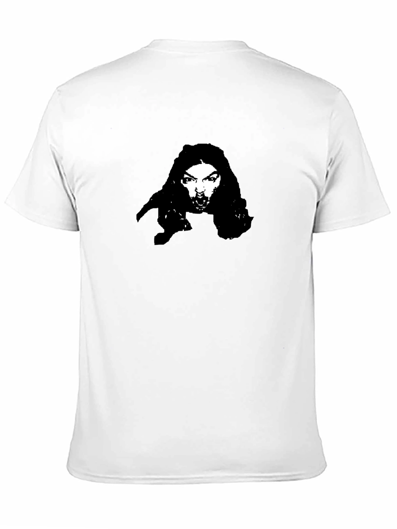 Black Black T-Shirt with Graphic Print view 11