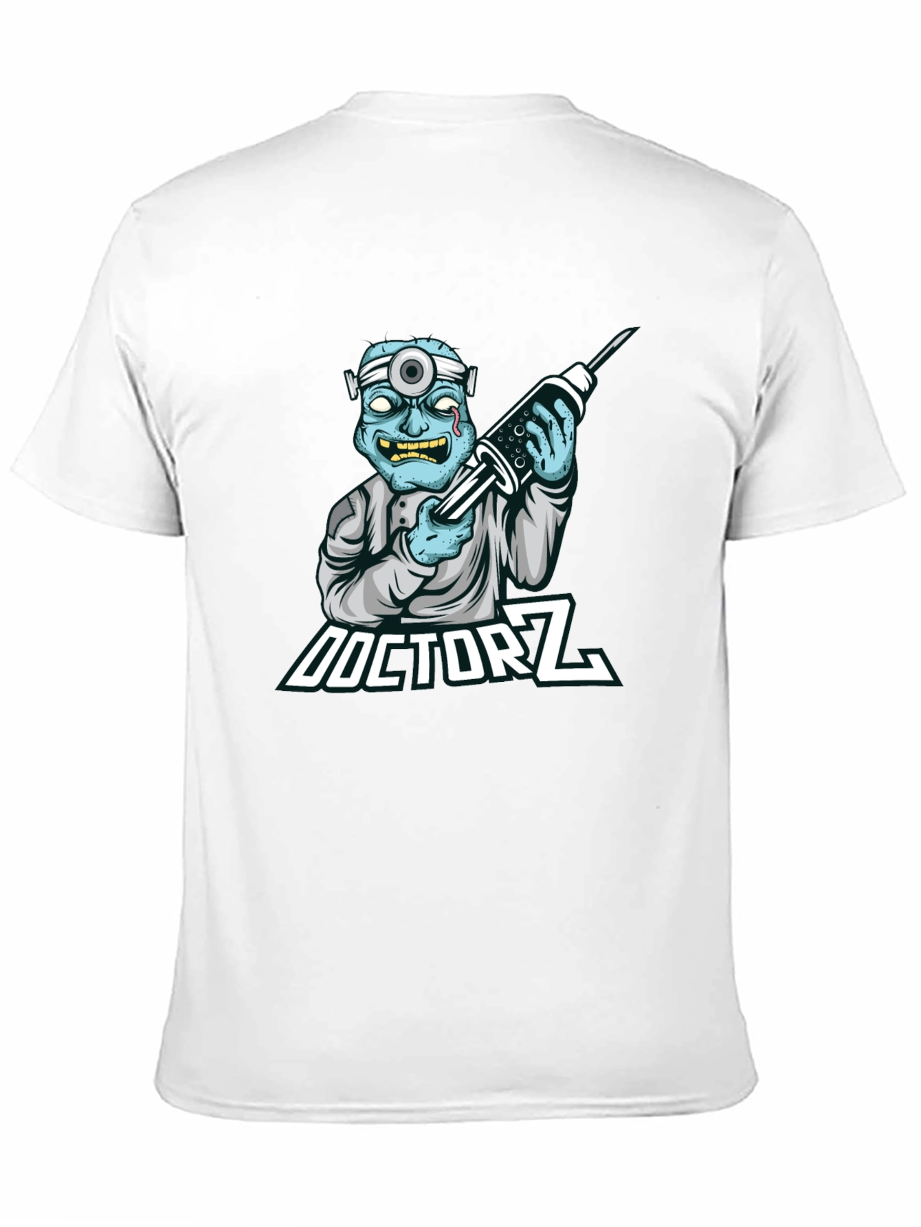 Black Doctor Z Zombie Graphic Tee - Unique & Edgy Design view 11