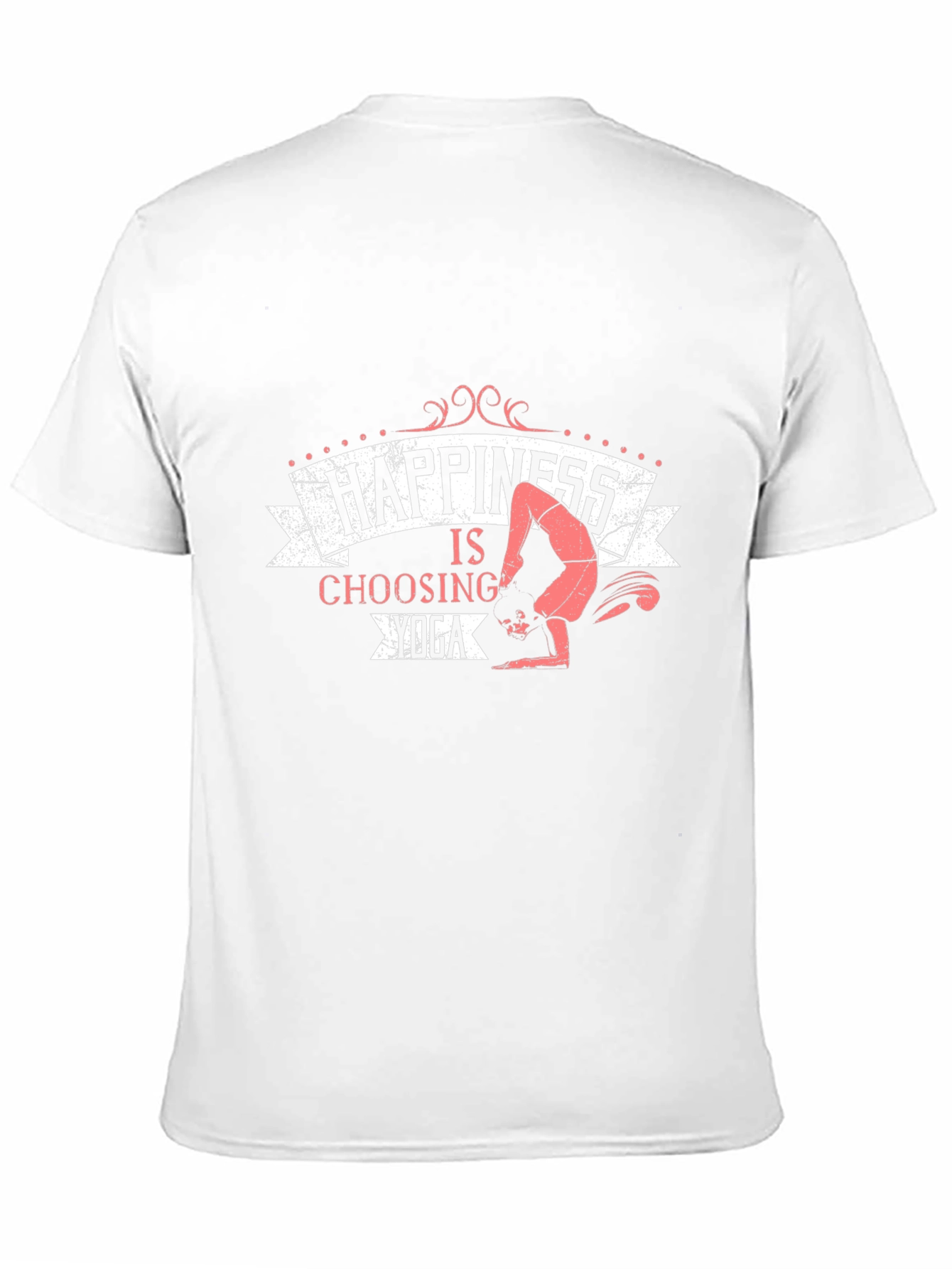 Black Happiness is Choosing Yoga Black Graphic Tee view 11