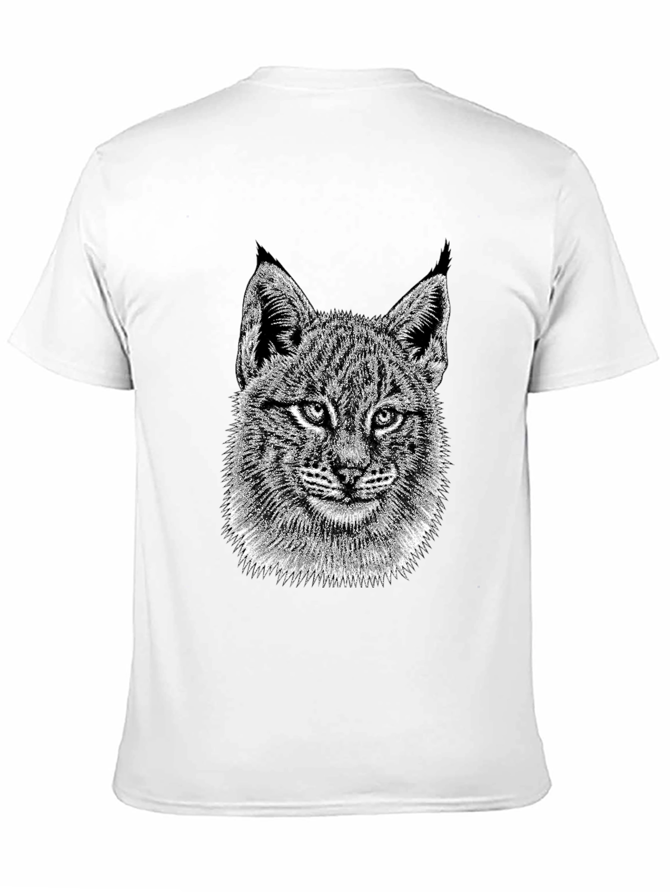 Black Lynx Graphic Tee - Black Crewneck T-Shirt view 11