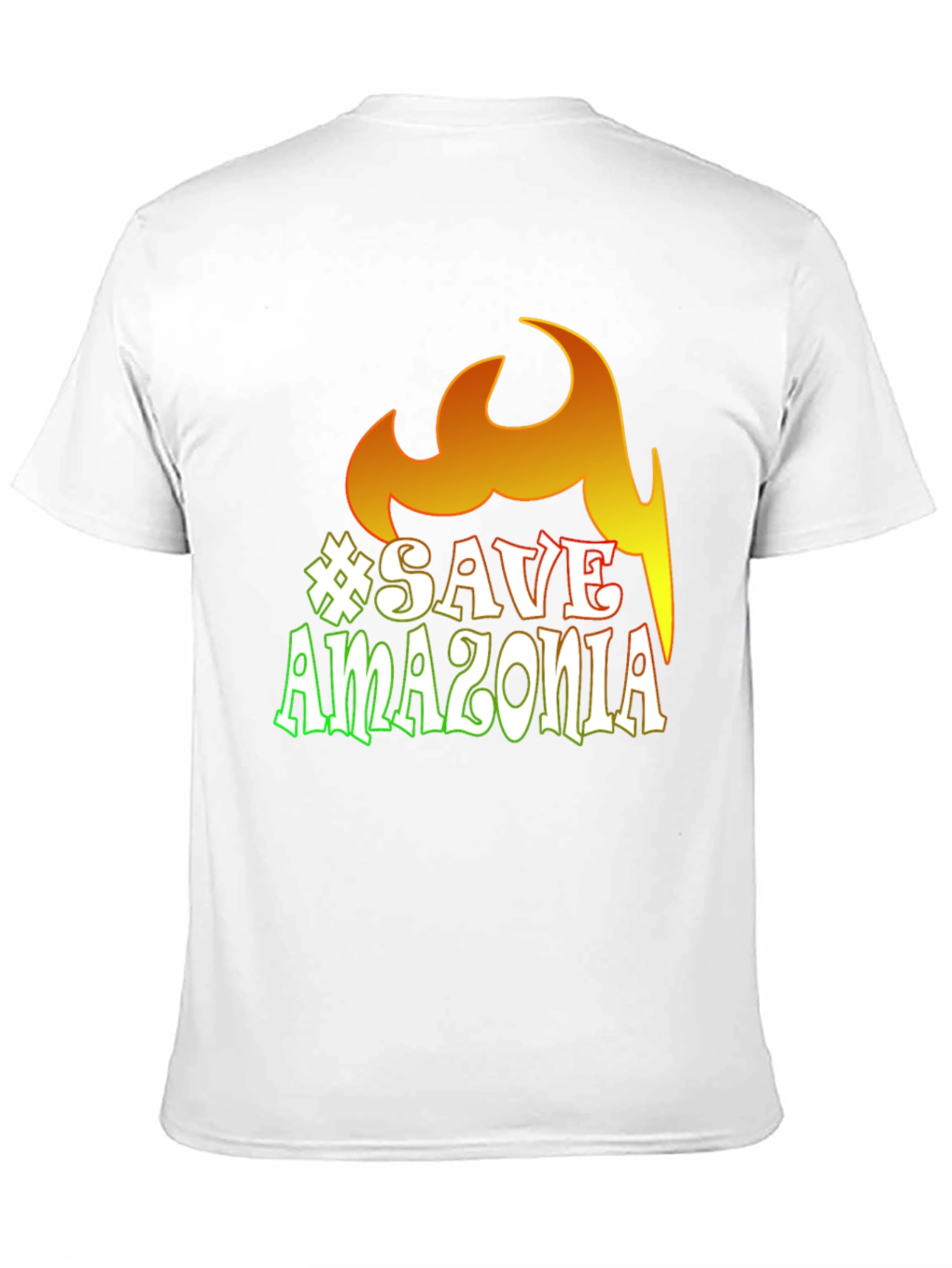 Black Save Amazonia Graphic Tee - Black T-Shirt view 11