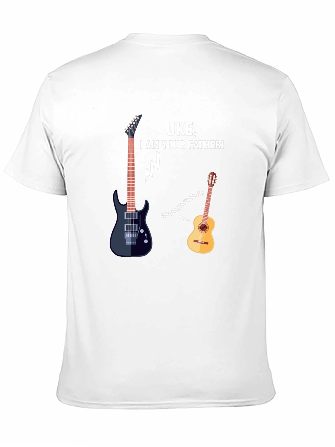 Black Uke I am Your Father T-Shirt view 11