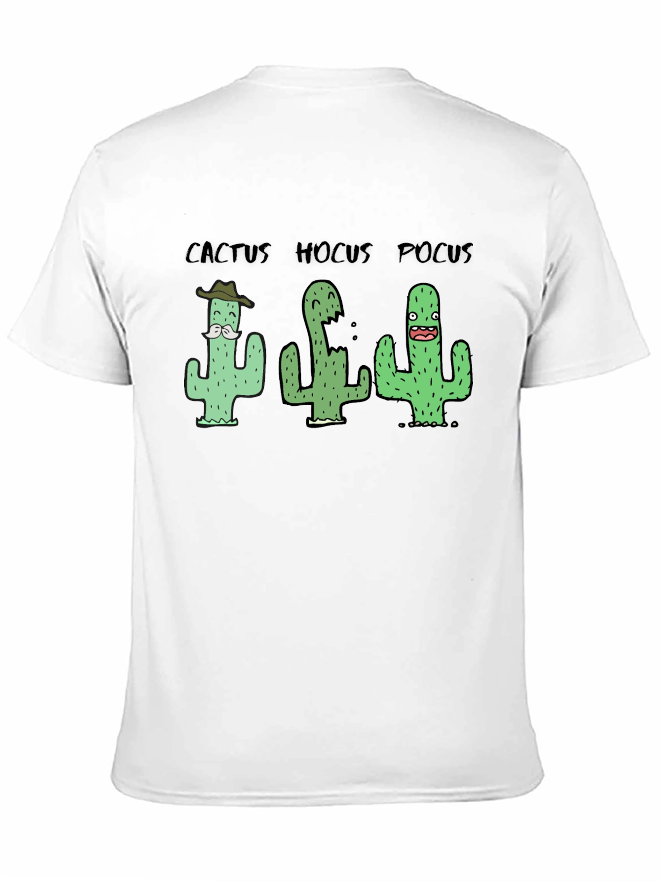 Black Cactus Hocus Pocus Black T-Shirt view 11