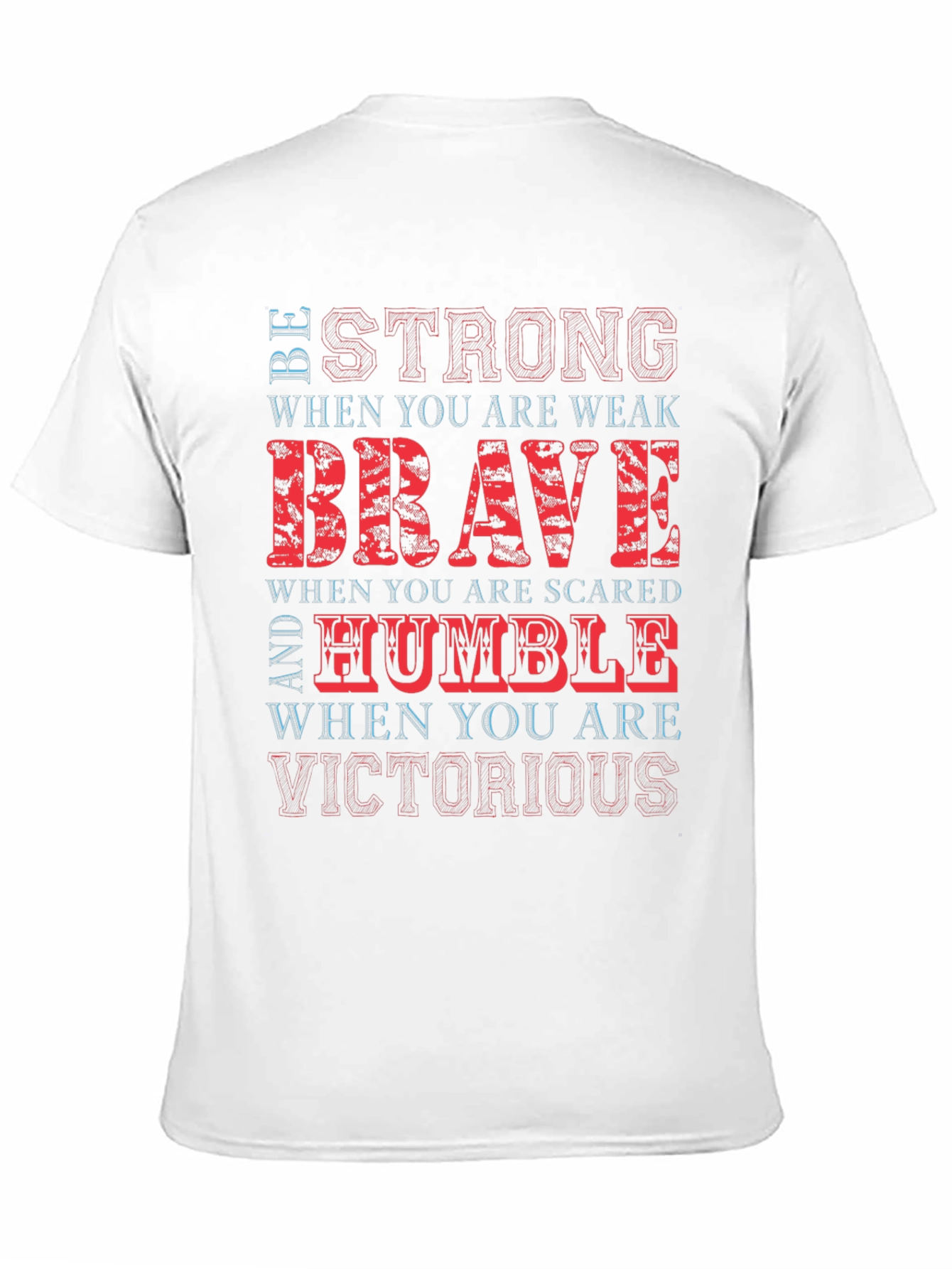 Black Be Strong Graphic T-Shirt view 11