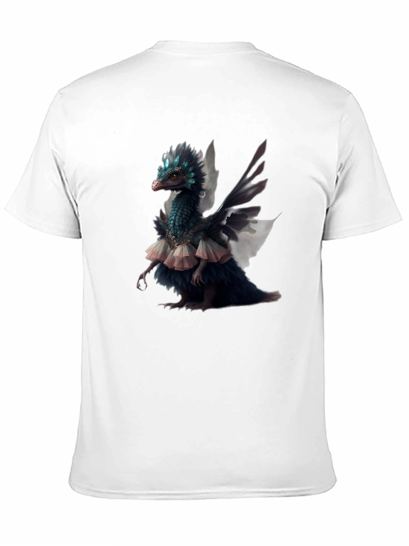 Black Dragon Fairy T-Shirt view 11