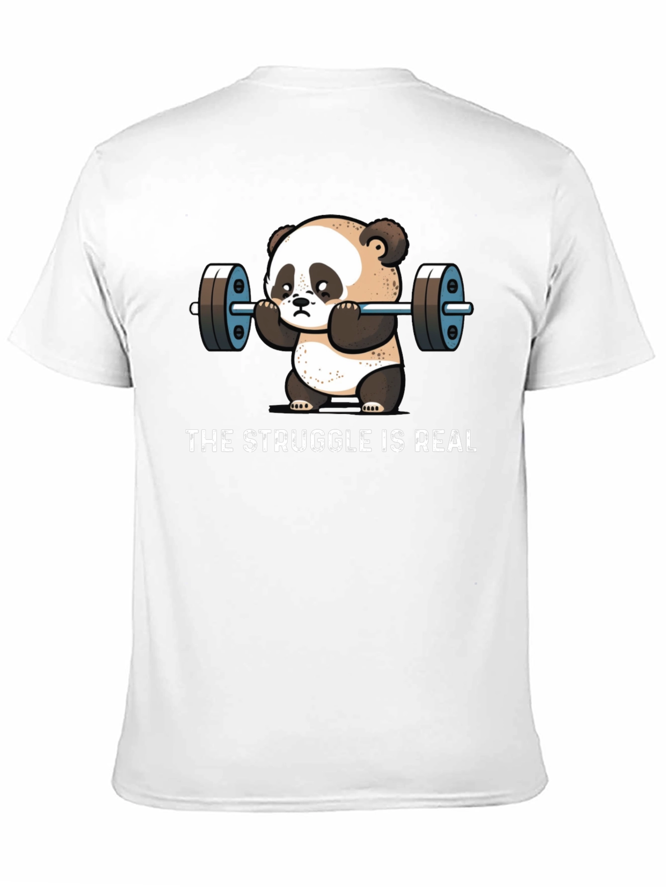 The Struggle is Real Panda T-Shirt - 11