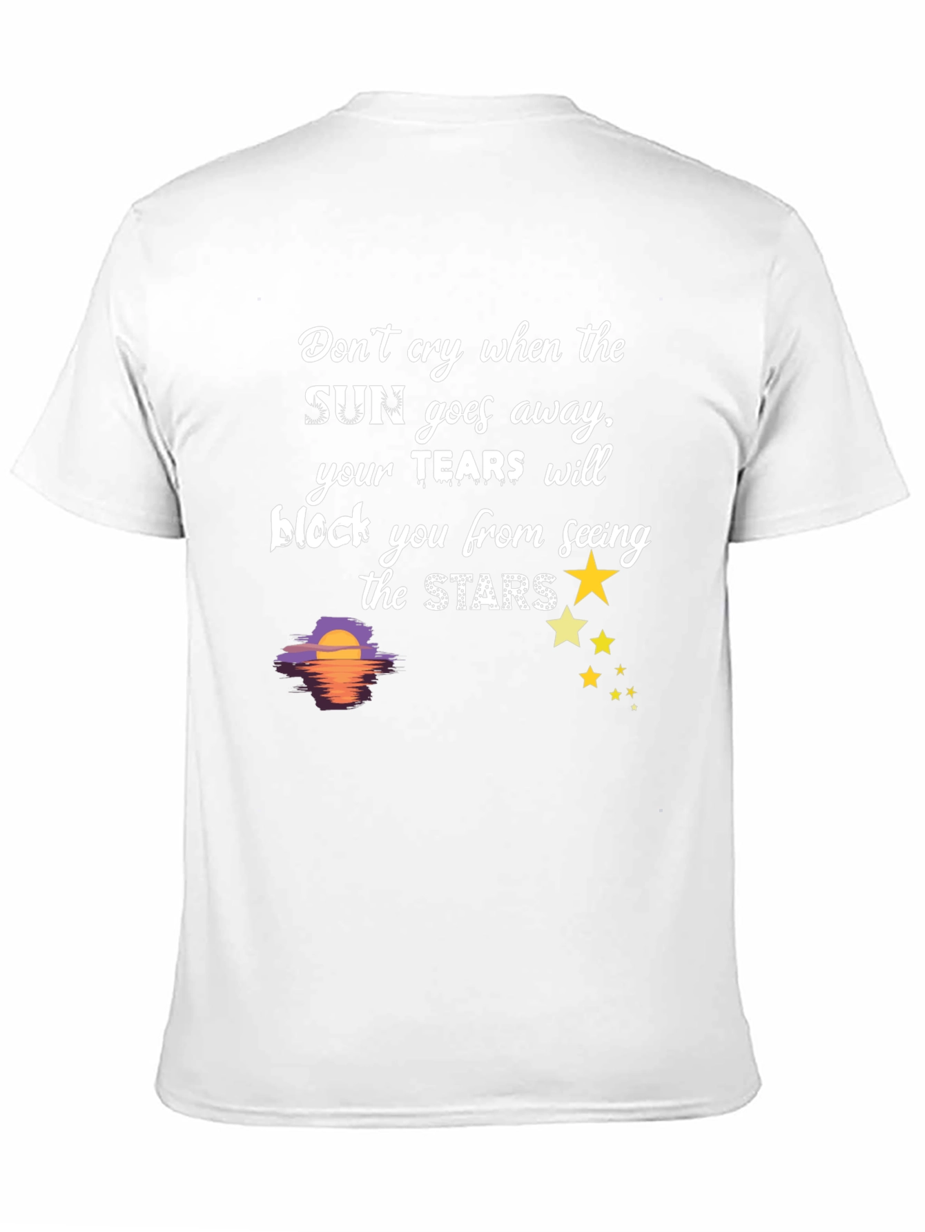 Black Inspirational Stars Graphic Tee view 11