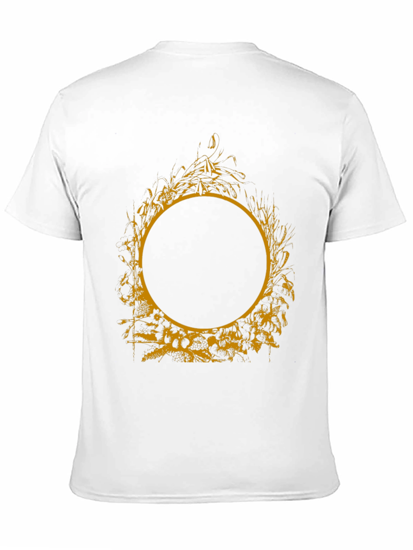 Black Abstract Graphic Tee - Black Cotton Blend view 11