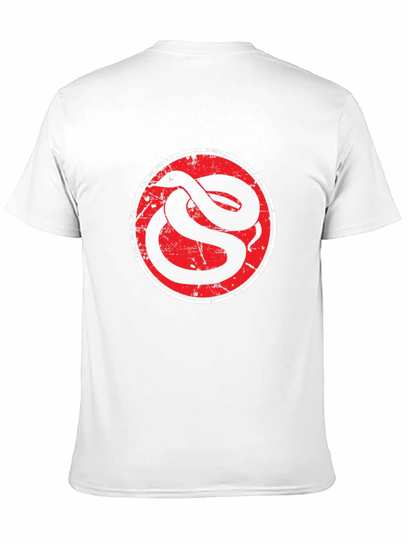 Black Snake Emblem Black Graphic Tee view 11