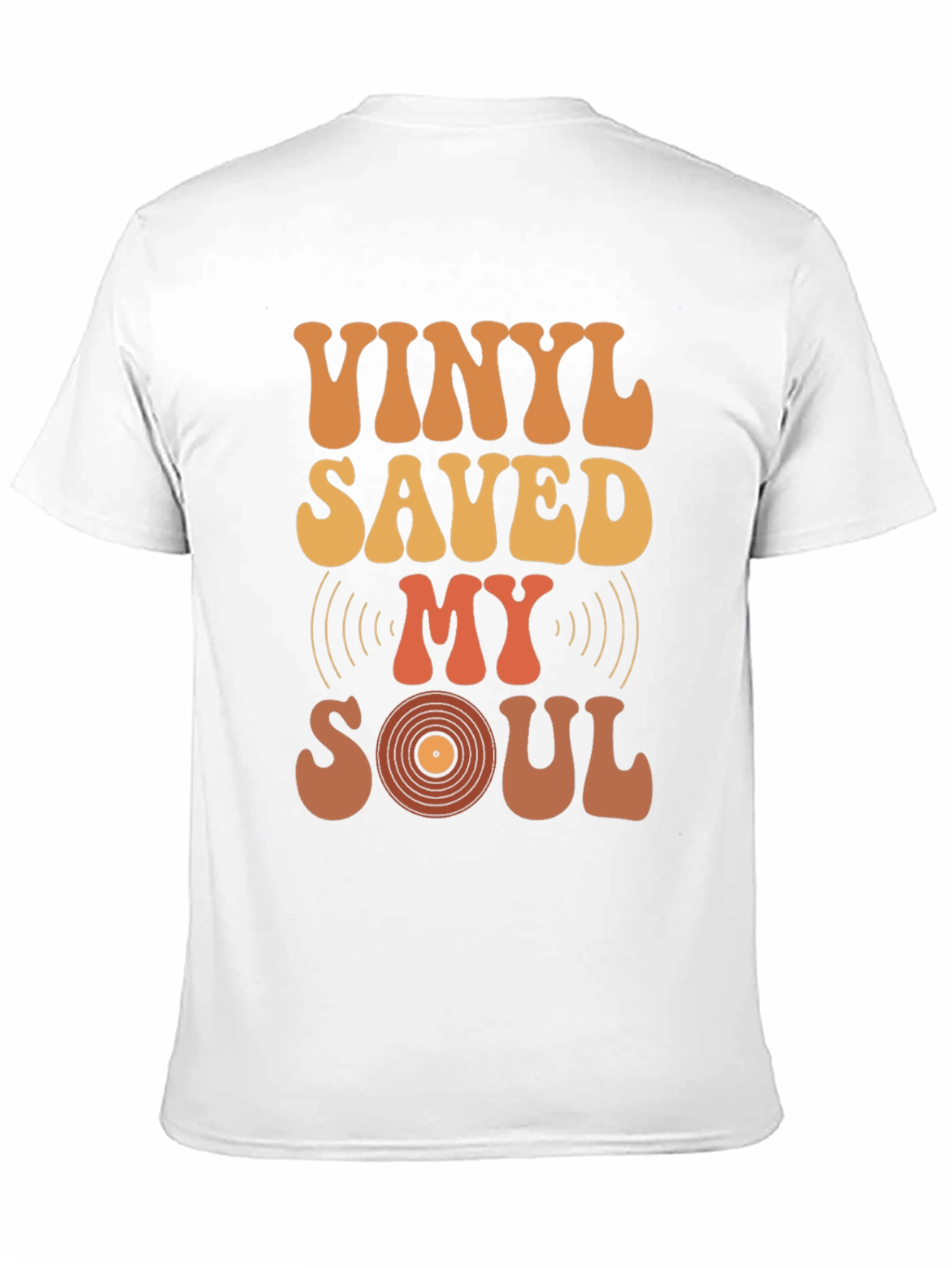 Black Vinyl Saved My Soul Graphic Tee view 11