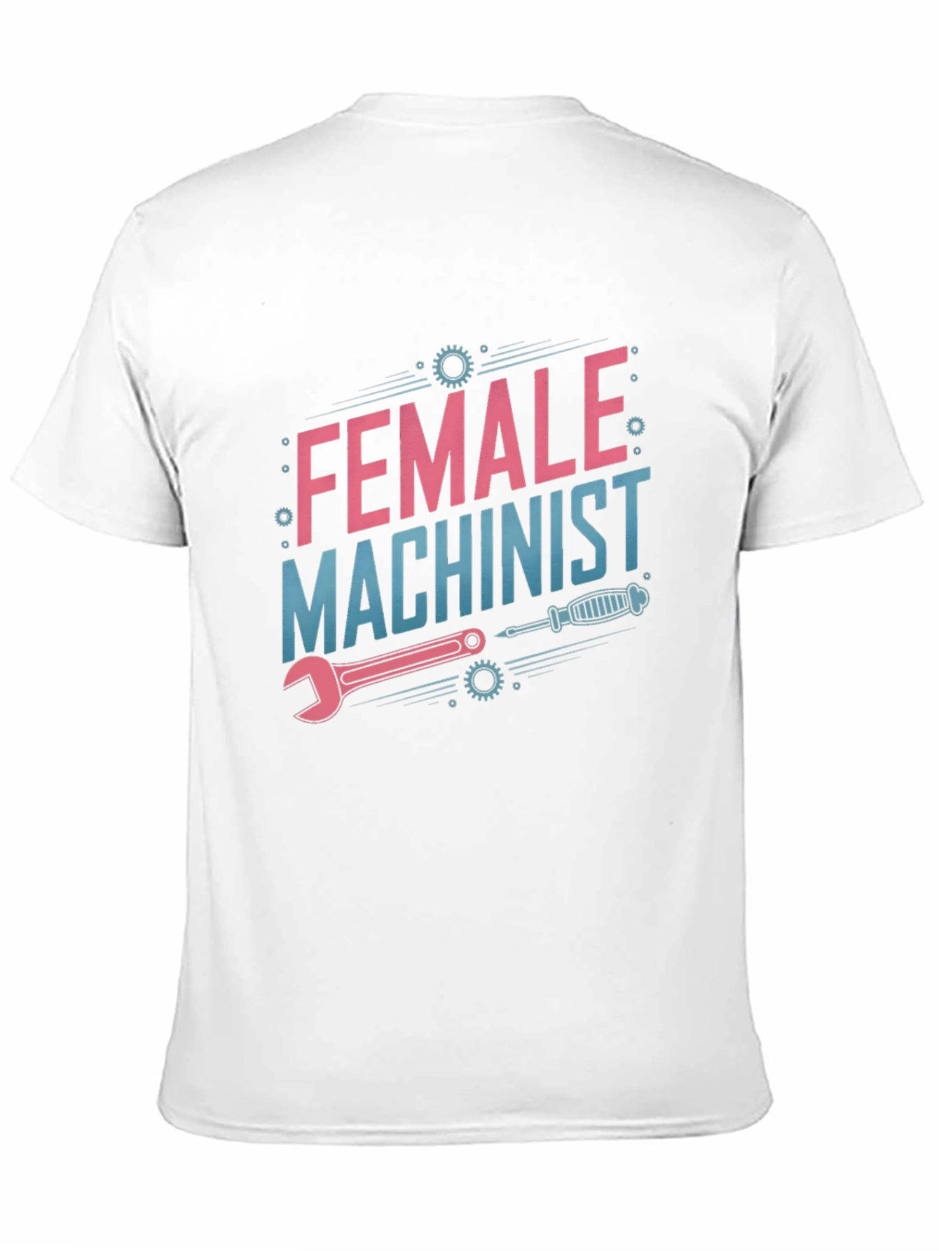 Black Female Machinist T-Shirt view 11