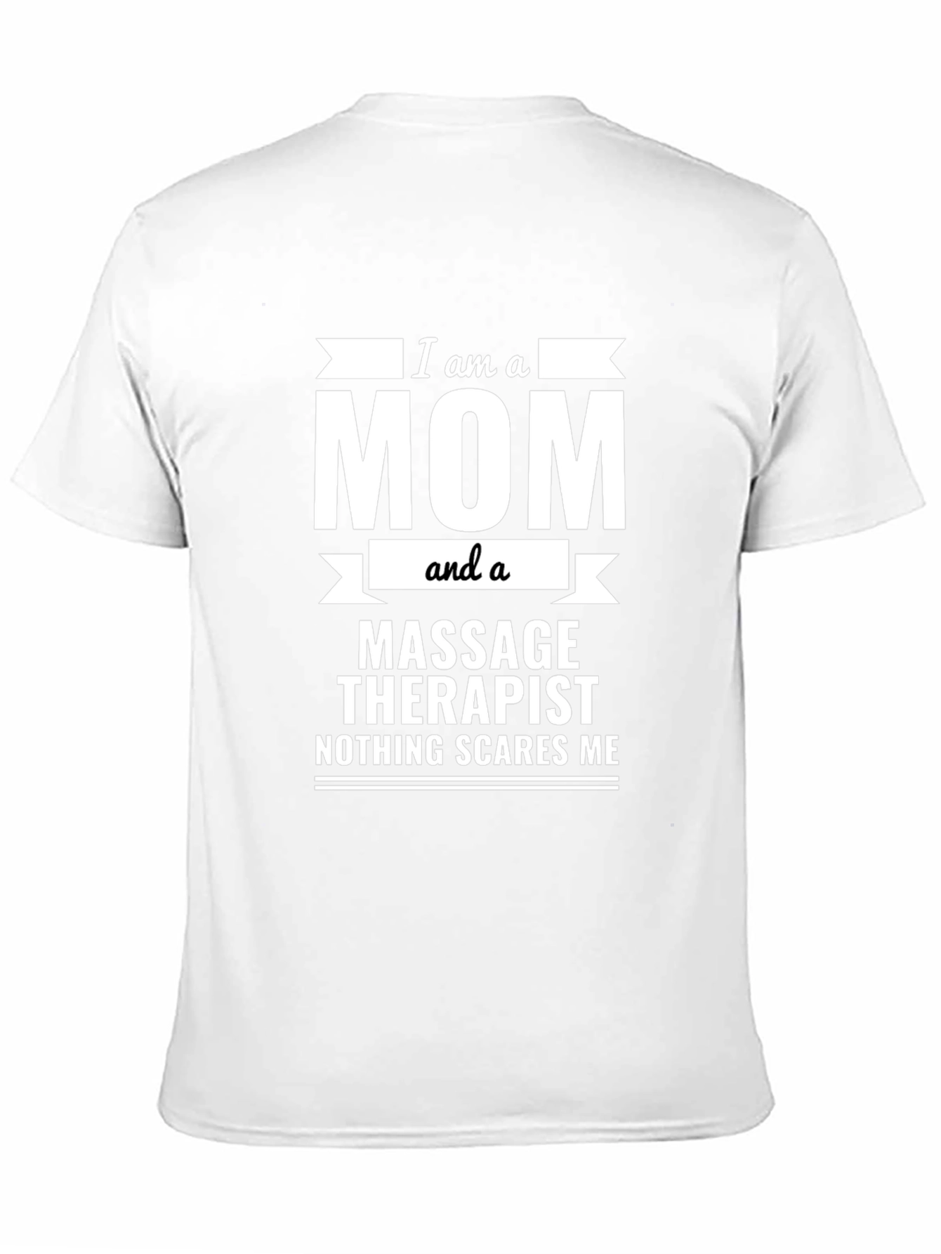 Black Mom & Massage Therapist Graphic Tee view 11