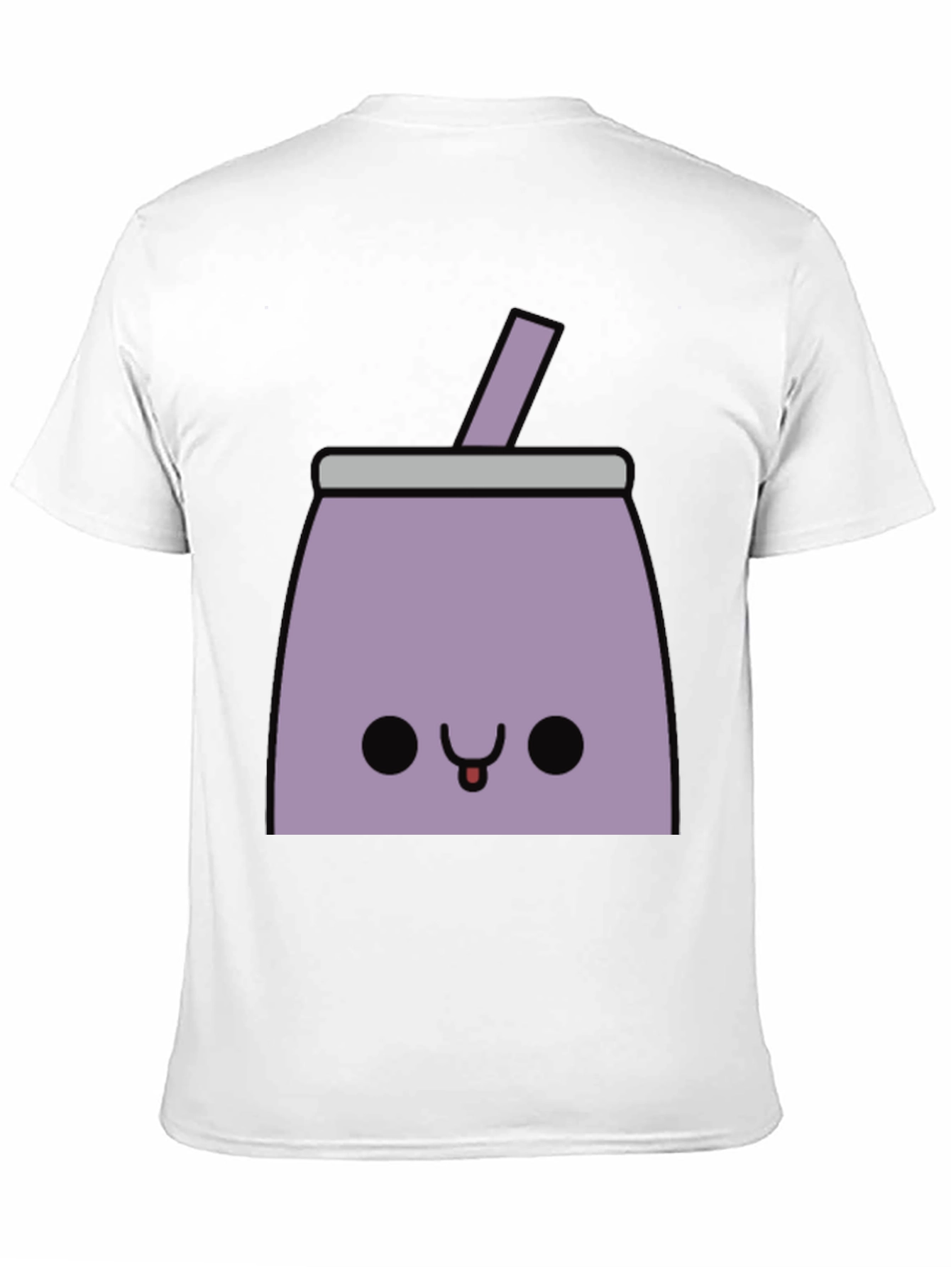 Black Kawaii Milkshake T-Shirt - Cute Graphic Tee view 11