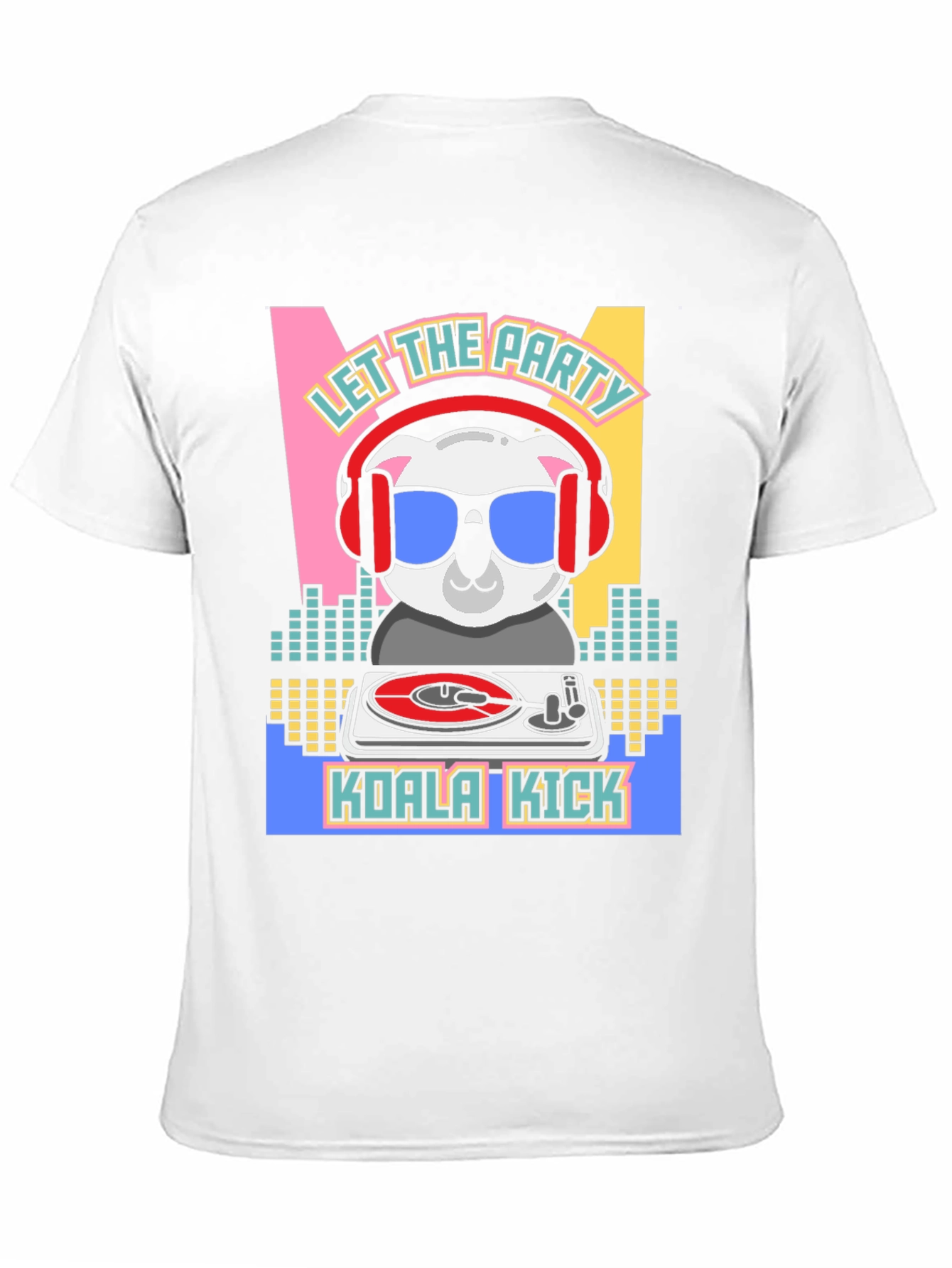 Black Koala Kick Party T-Shirt view 11