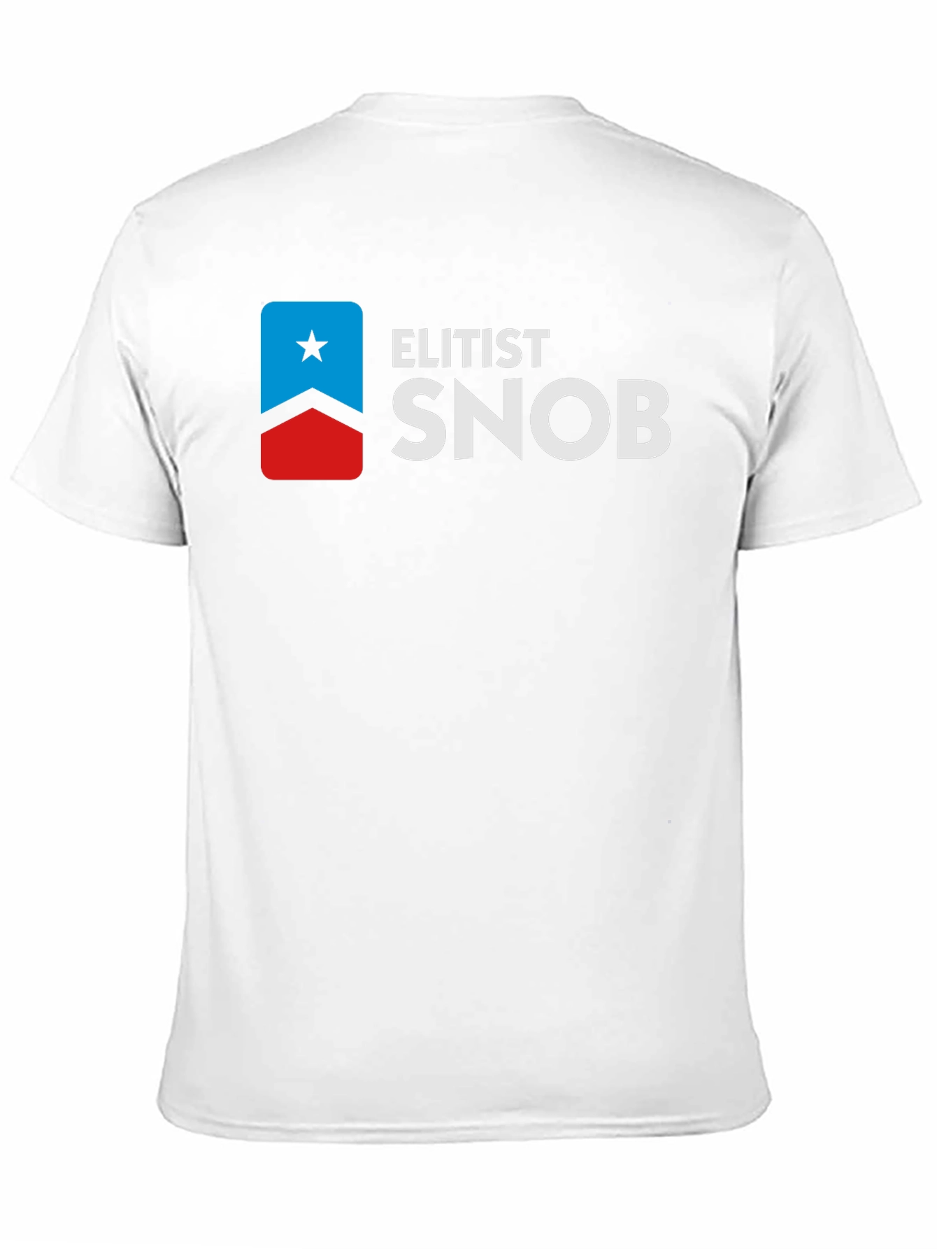 Black Elitist Snob Graphic Tee - Black view 11