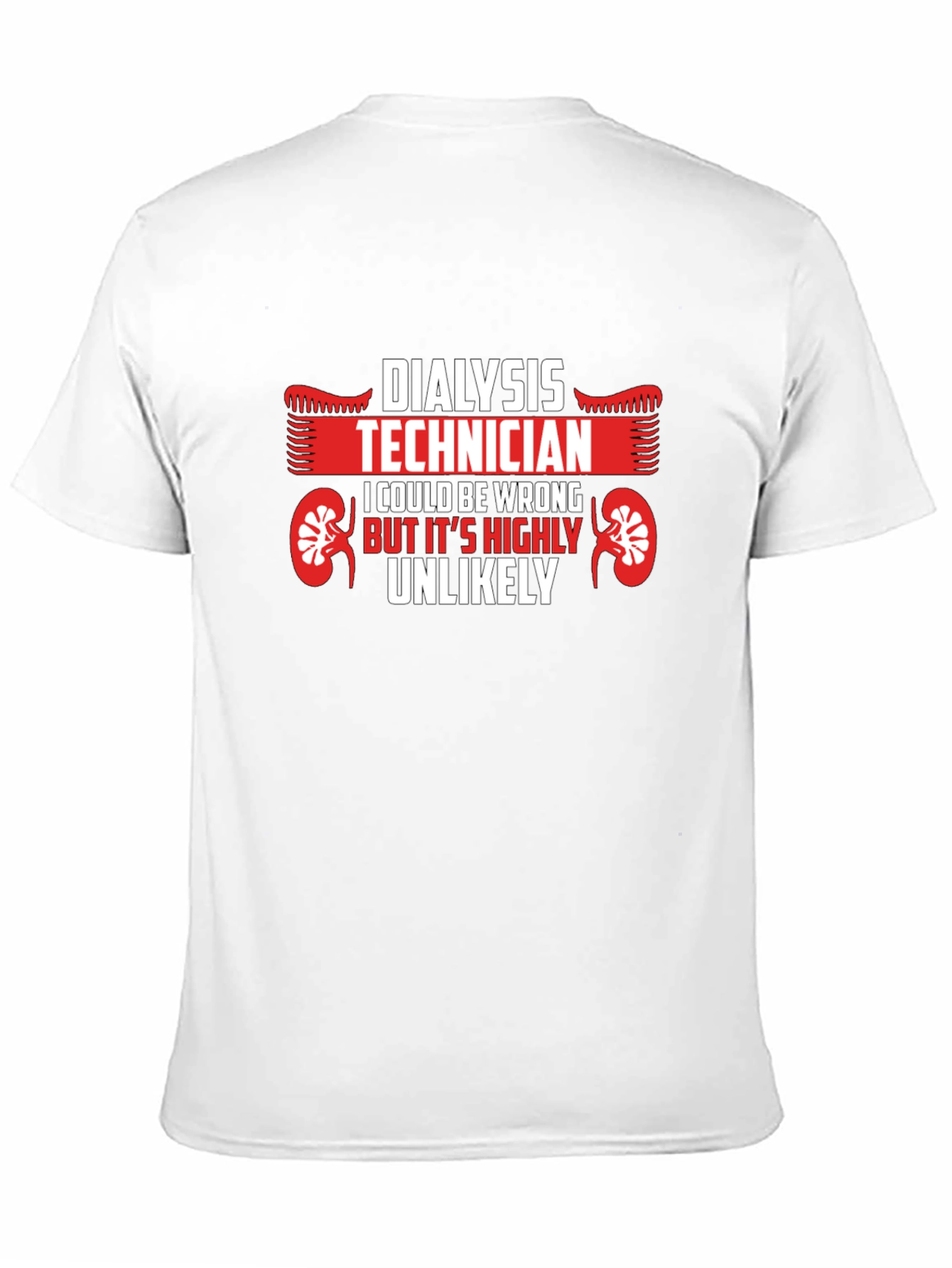 Black Dialysis Technician T-Shirt: Funny & Unique Gift view 11